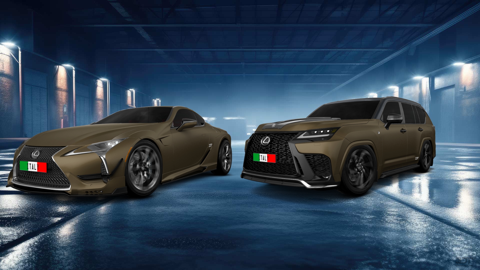 Lexus LC500 2 door fastback coupe 2017 tuning