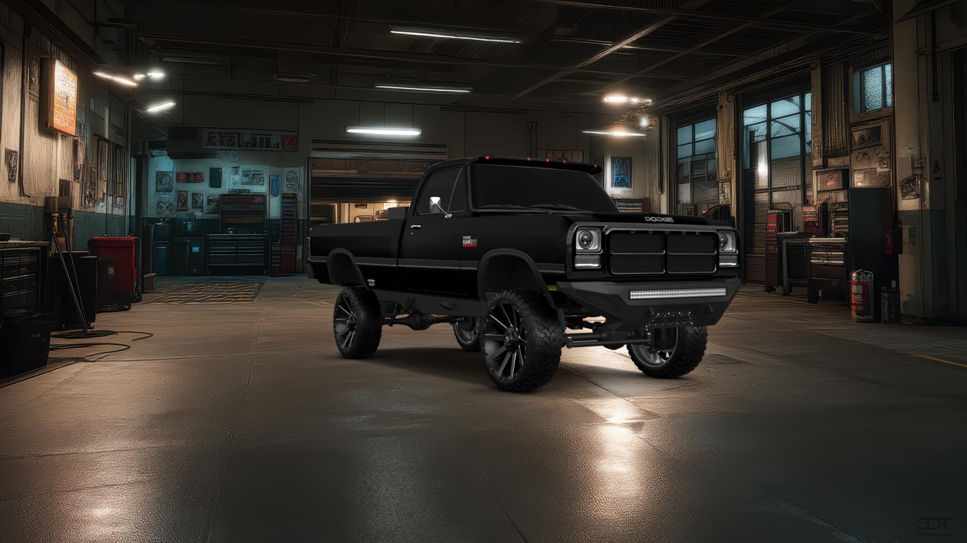 Dodge Ram 2 Door pickup truck 1991 tuning