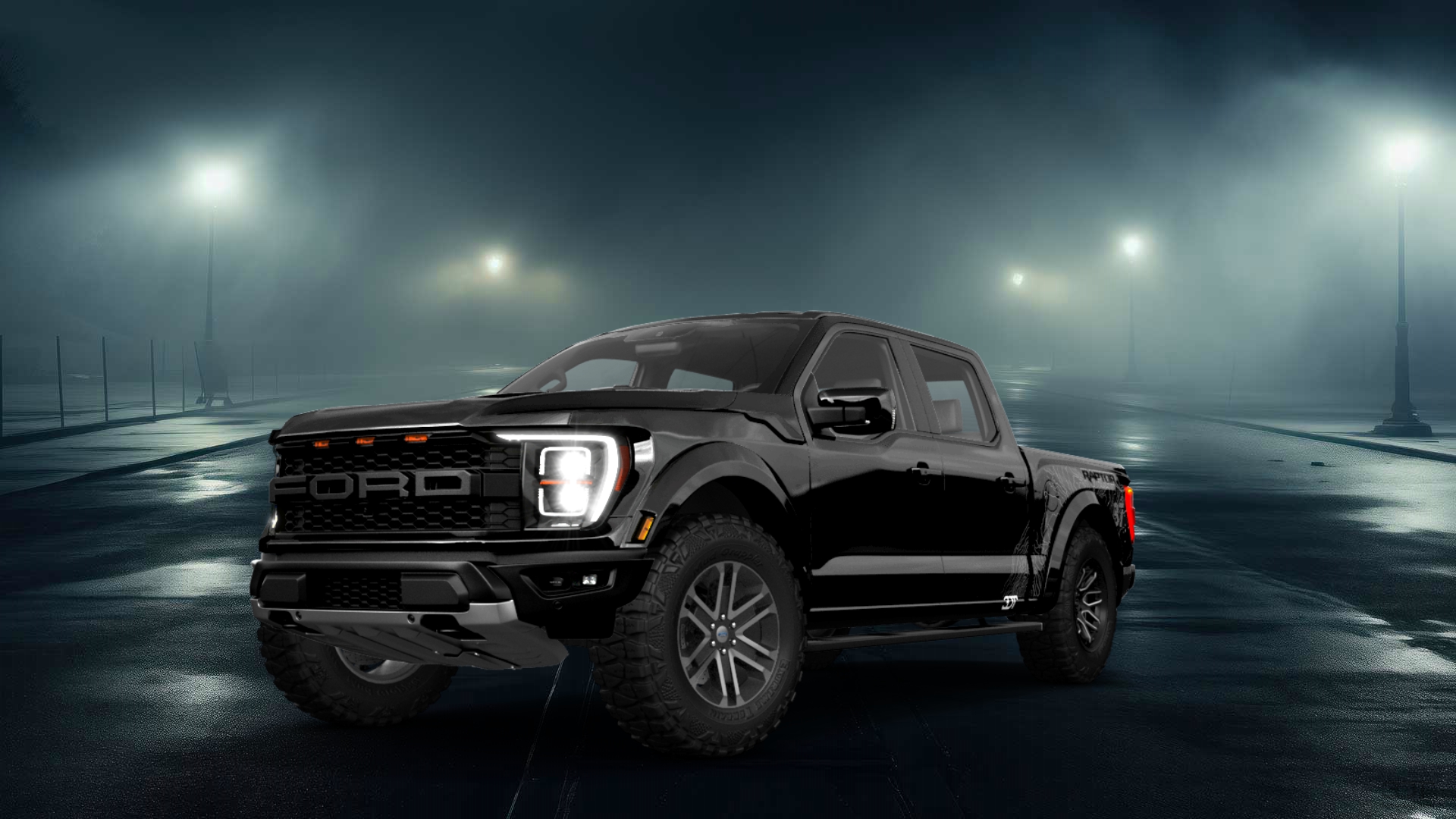 Ford F-150 Raptor 4 Door pickup truck 2021