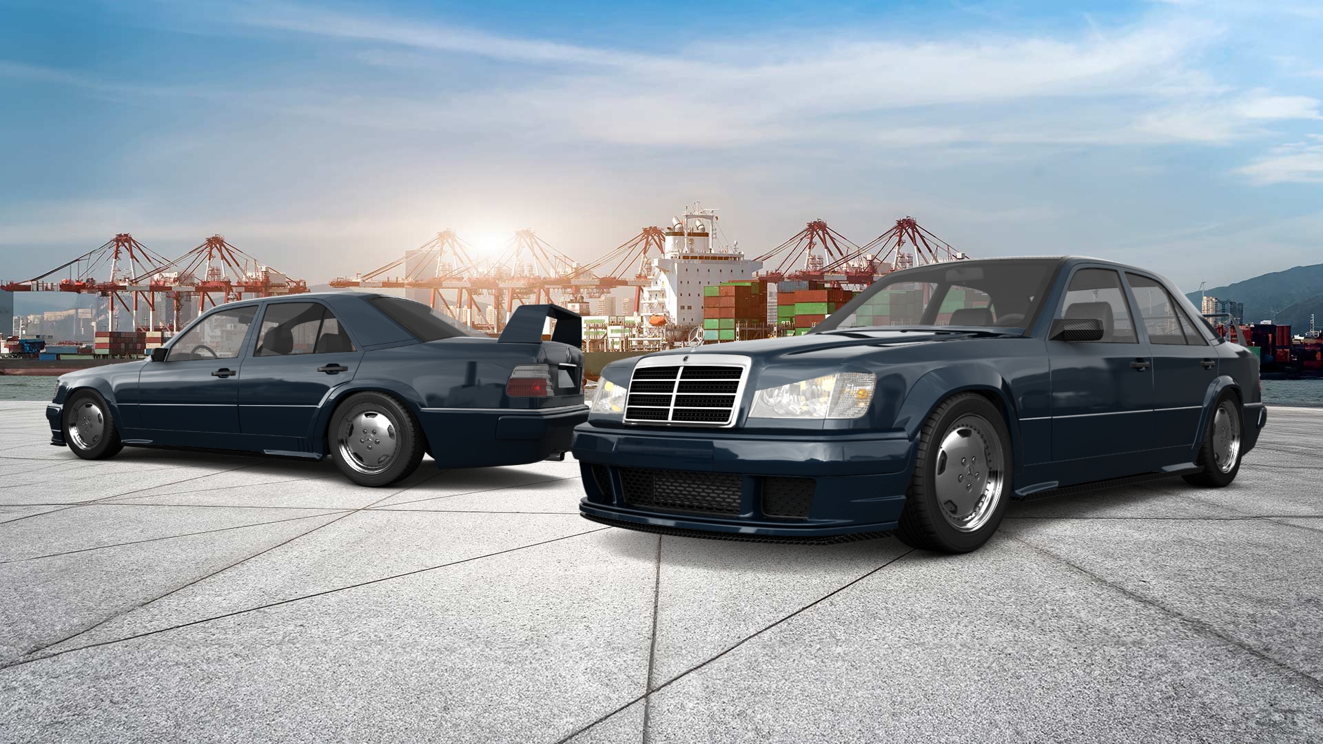 Mercedes E-Class Sedan 1984 tuning