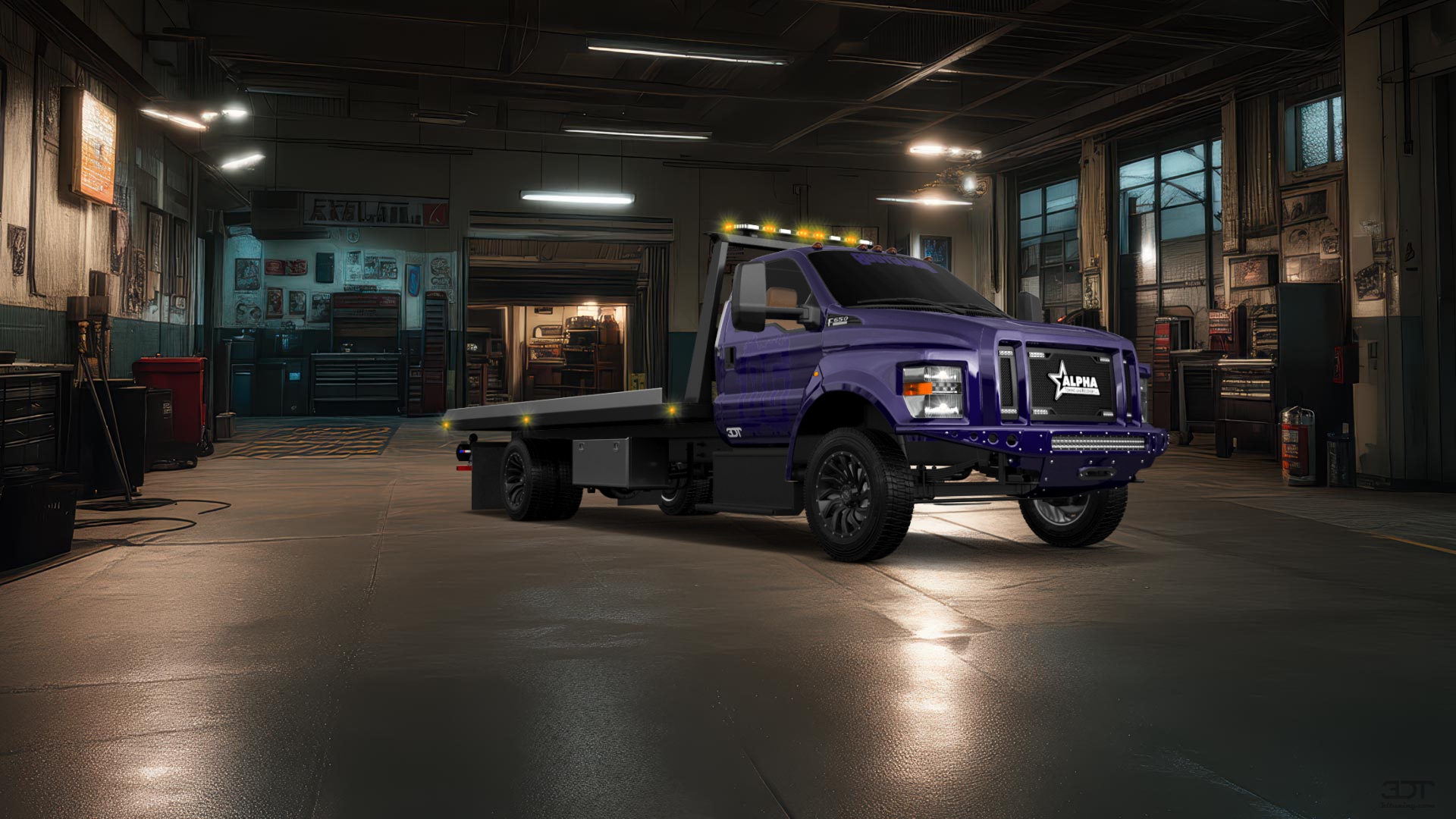 Ford F-650 Tow Truck Pickup 2016 tuning