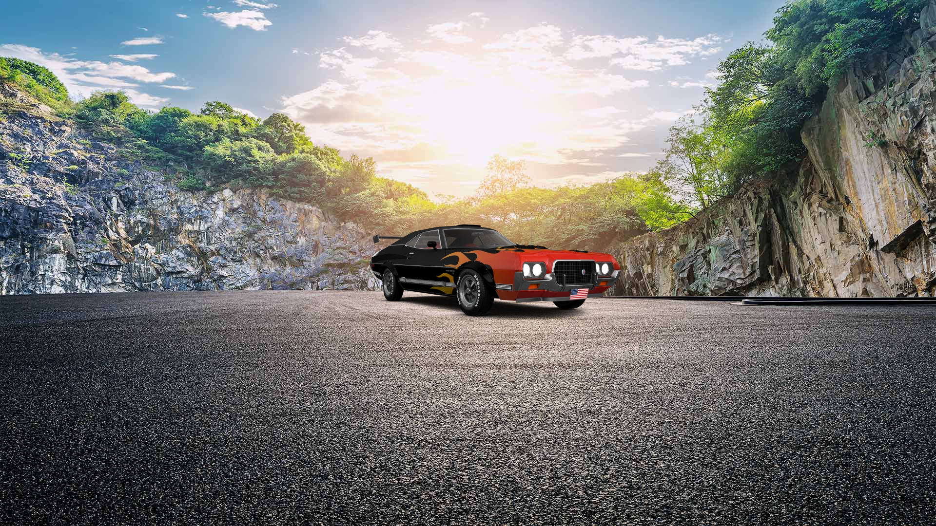 Ford Gran Torino Sport 2 Door Hardtop 1972 tuning