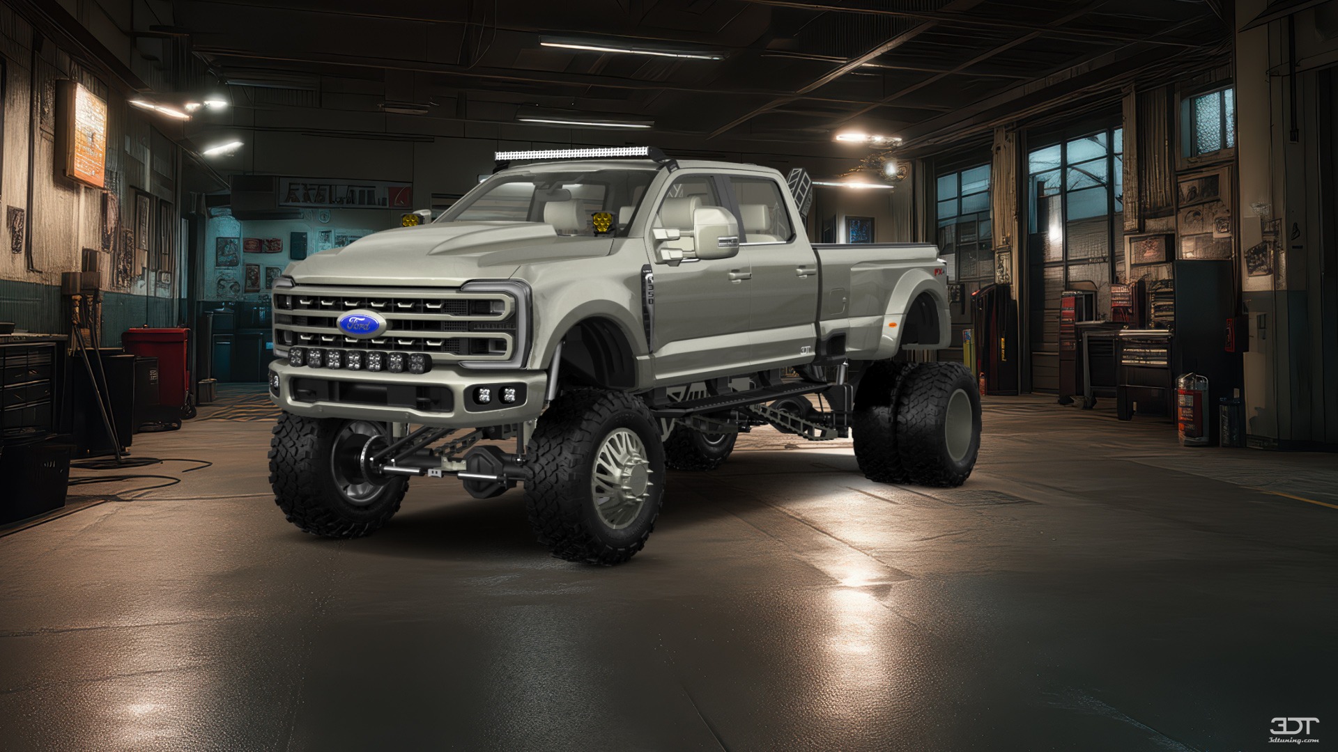 Ford F-350 DRW Crew Cab 4 Door pickup truck 2023 tuning