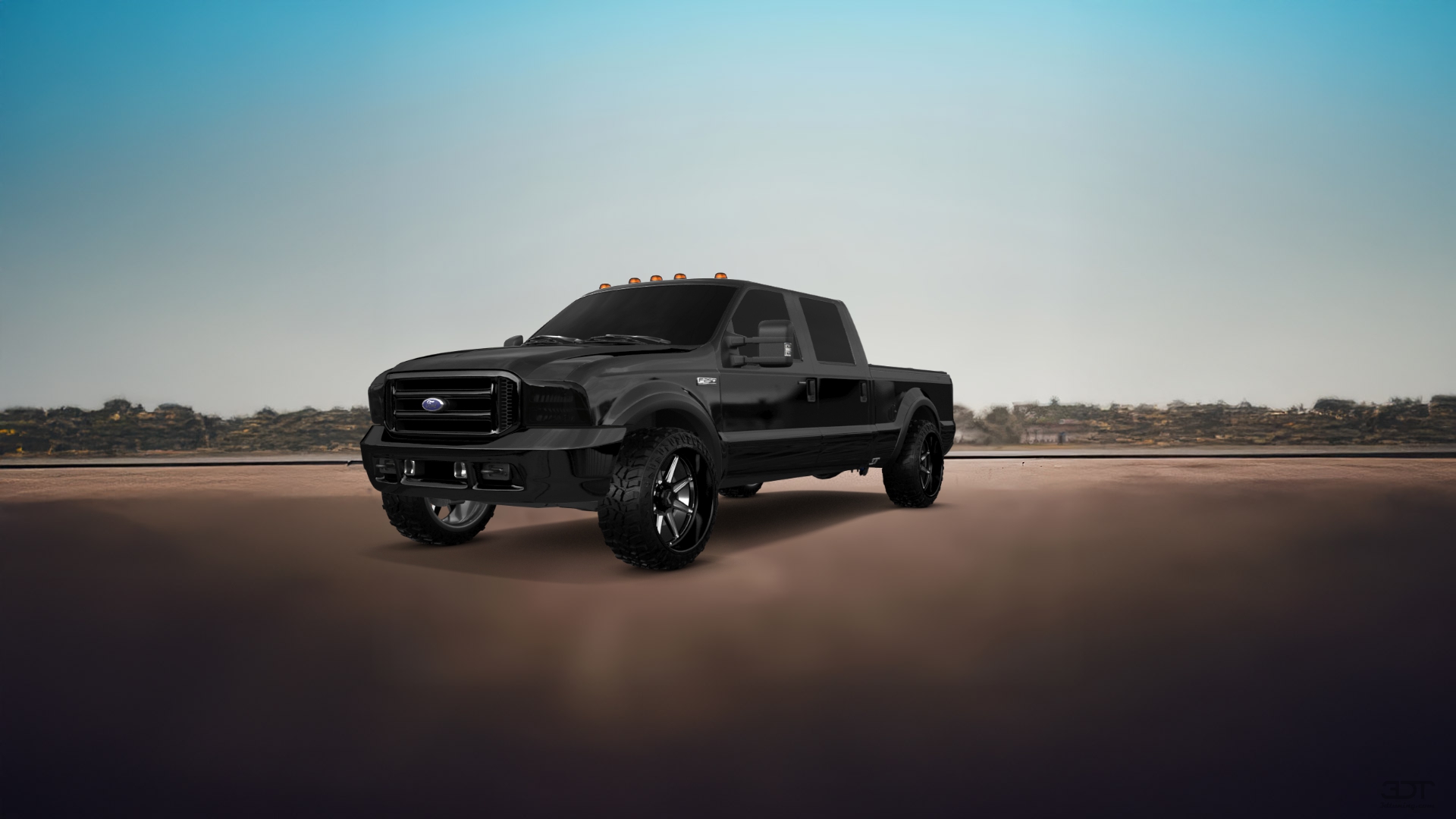 Ford F-250 Crew Cab 4 Door pickup truck 1999 tuning