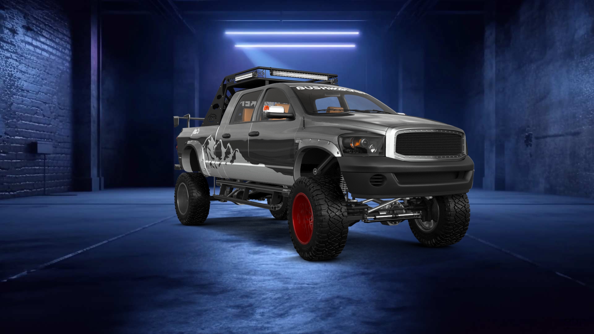 Dodge Ram 2500 4 Door pickup truck 2007 tuning