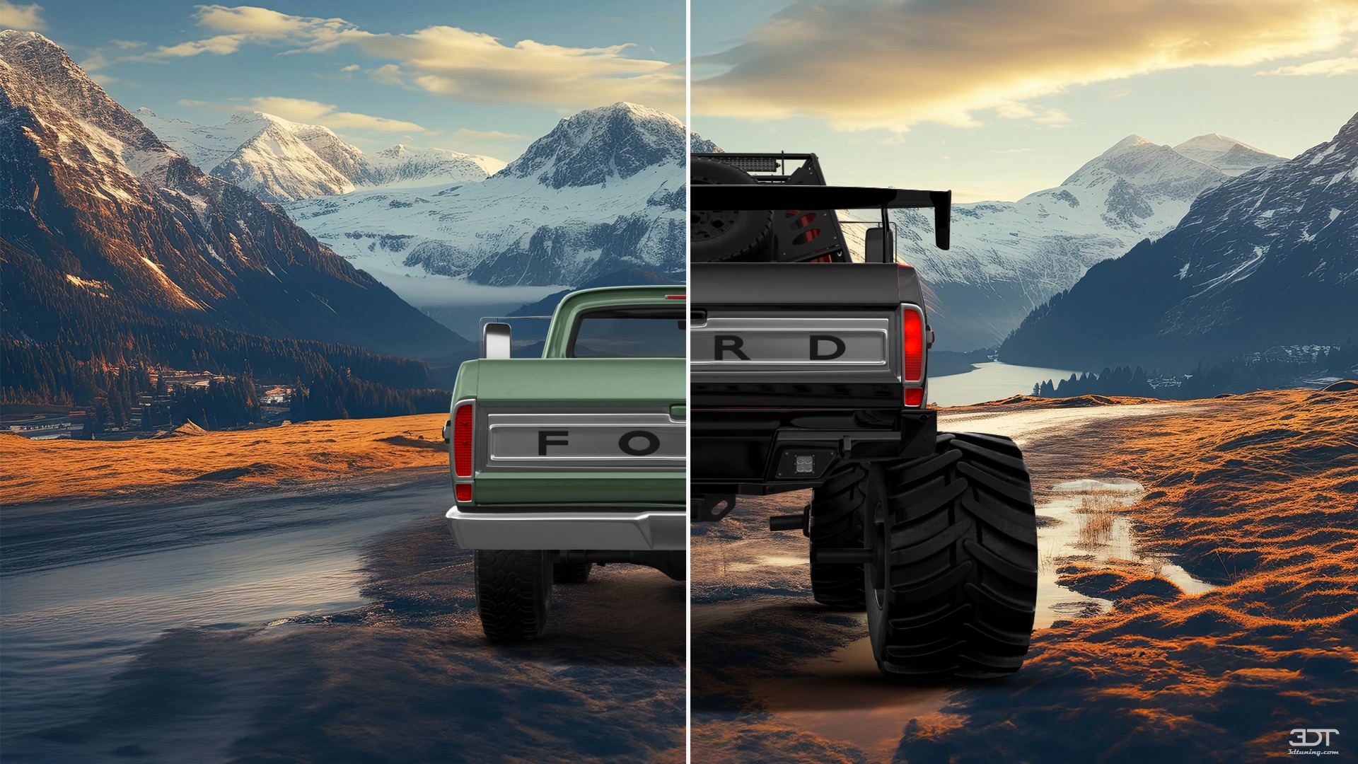 Ford F-250 2 Door pickup truck 1971 Images