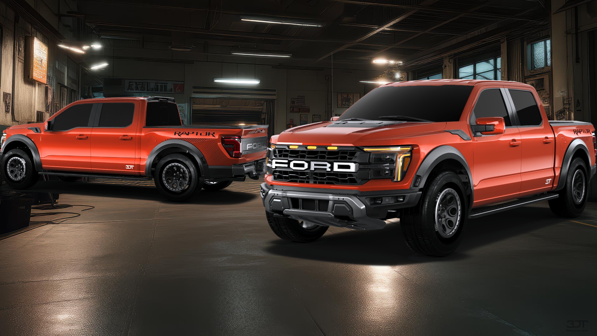 Ford F-150 Raptor 4 Door pickup truck 2024 Images