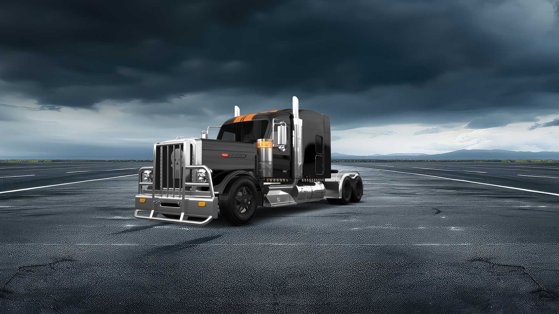 Peterbilt 589 Sleeper Cab Truck 2024 tuning