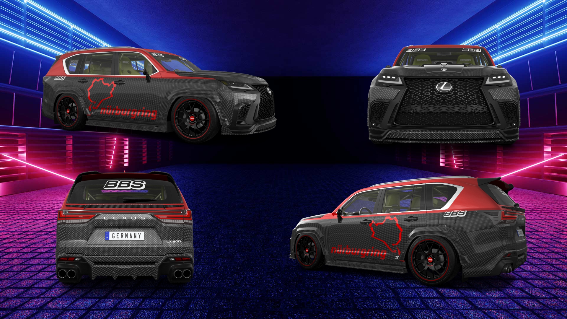 Lexus LX 600 5 Door SUV 2021 tuning