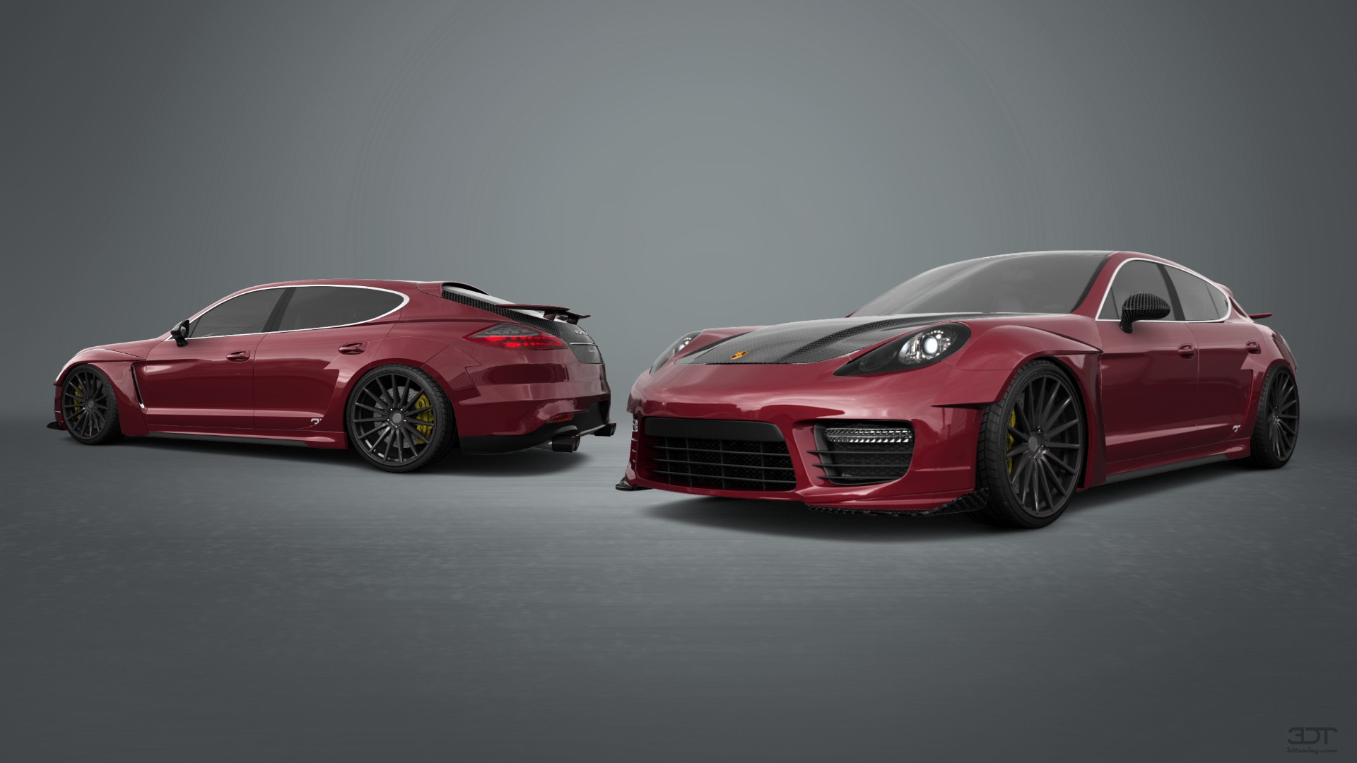 Porsche Panamera 4 door fastback saloon 2011