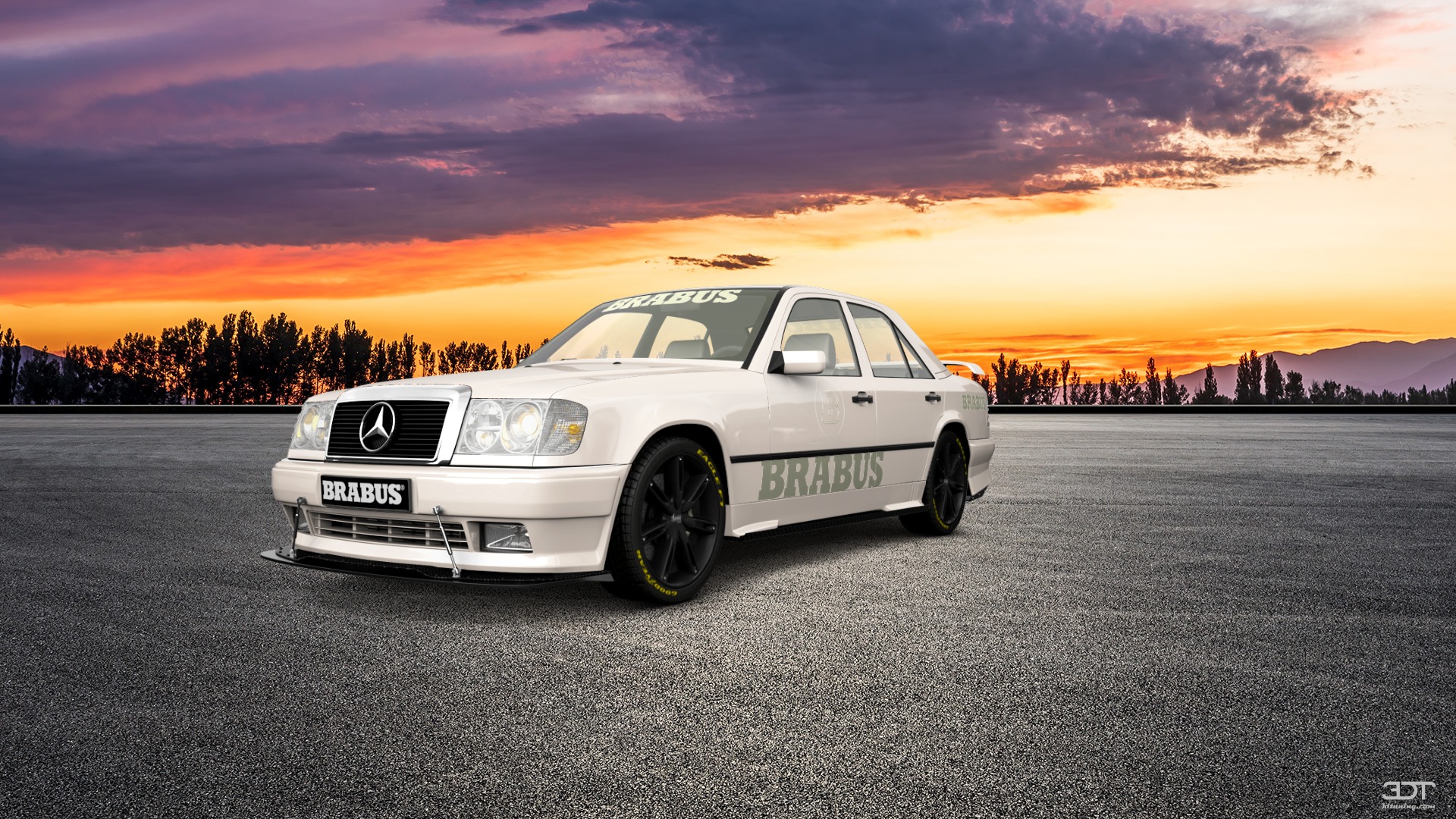 Mercedes E-Class Sedan 1984 tuning