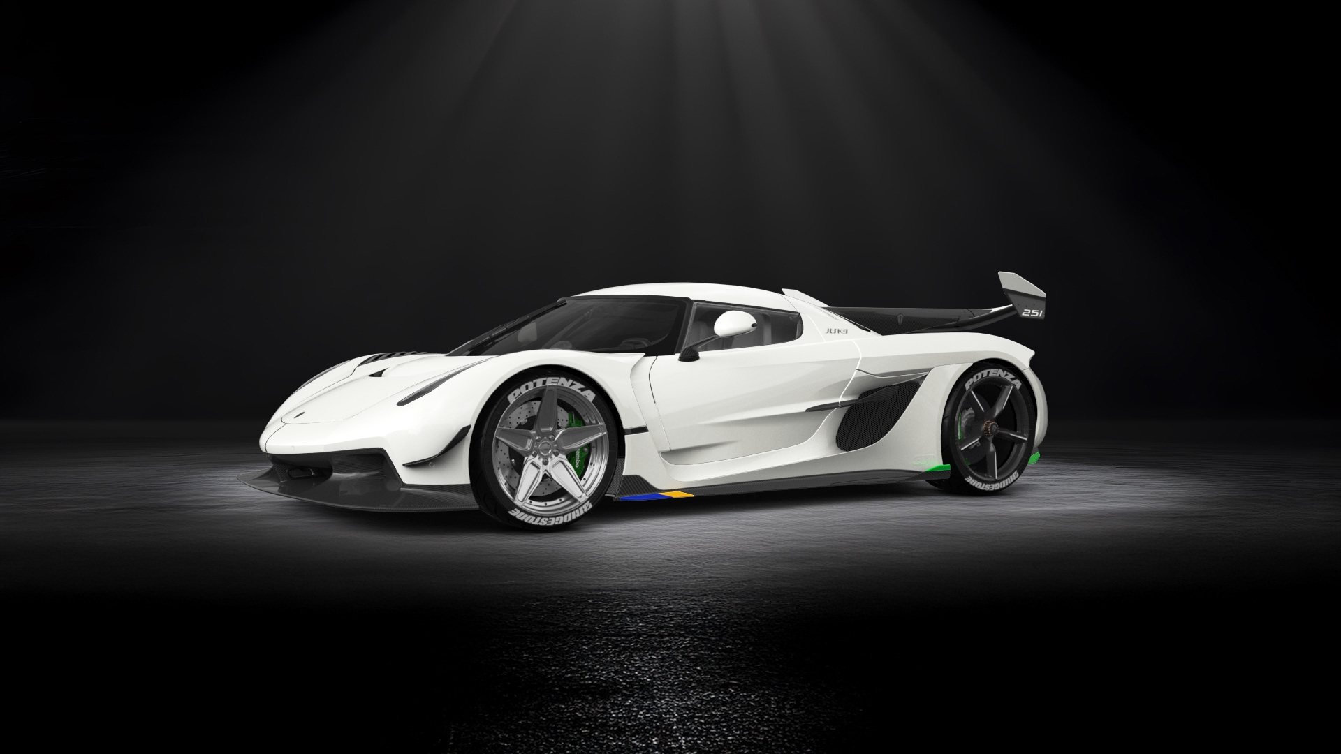 Koenigsegg Jesko 2 door targa top 2020