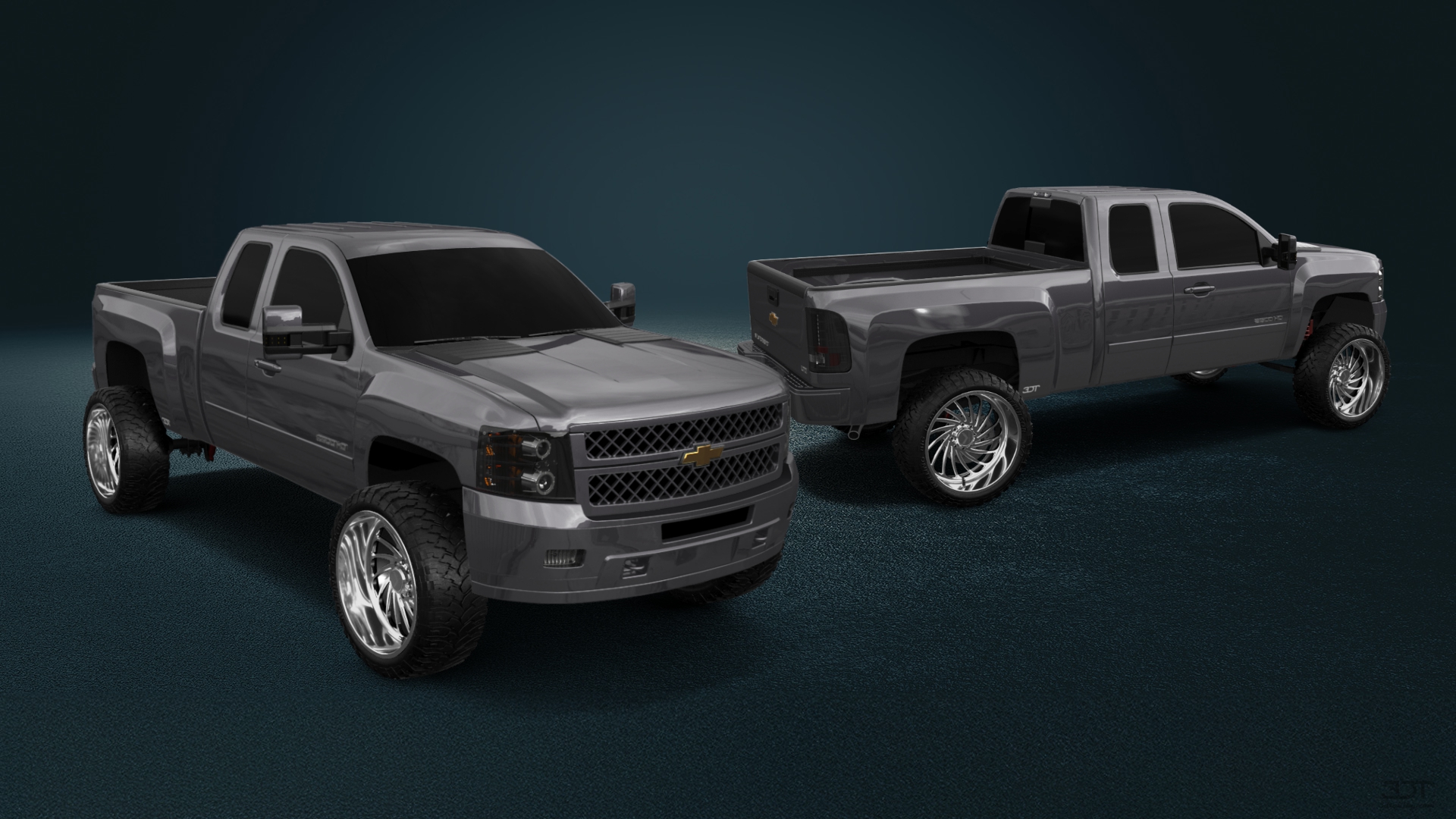 Chevrolet Silverado 2500 HD Extended Cab Pickup Truck 2007 tuning