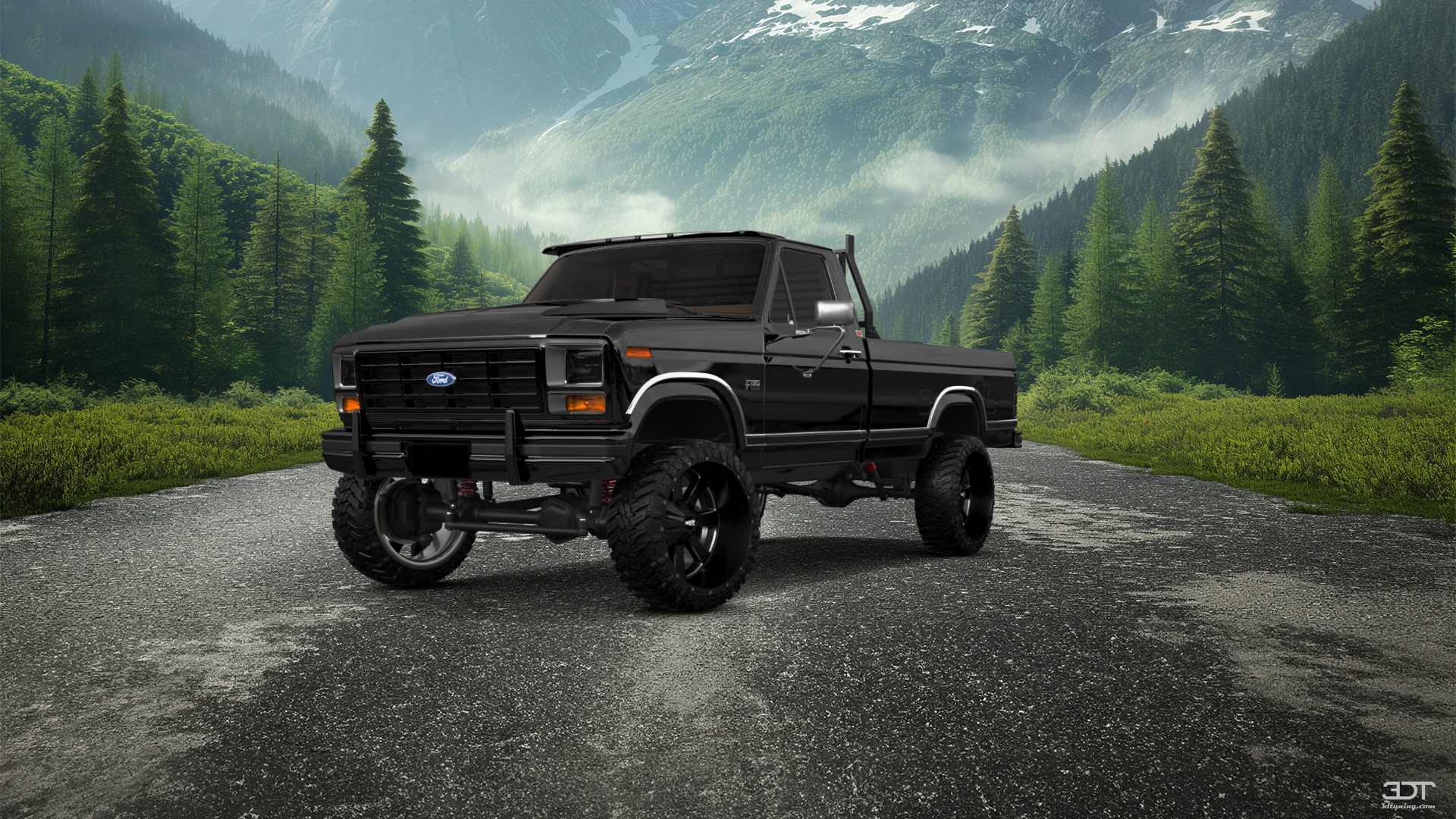 Ford F-150 2 Door pickup truck 1986
