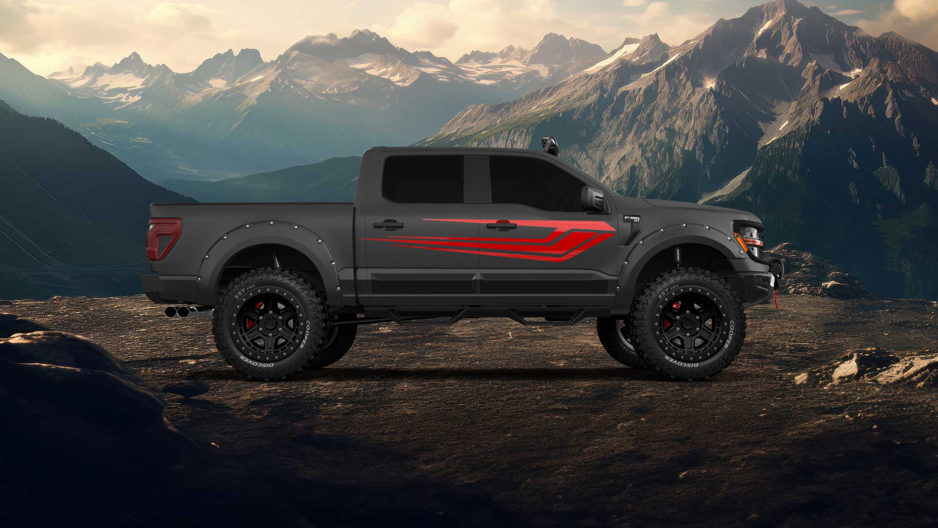 Ford F-150 SuperCrew 4 Door pickup truck 2024 Images