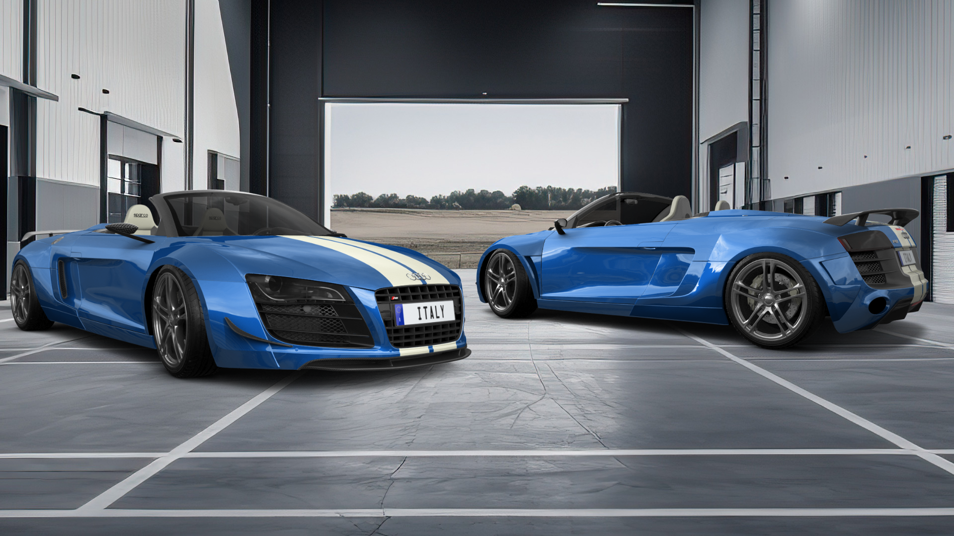 Audi R8 Spyder 2 Door Convertible 2008 Images