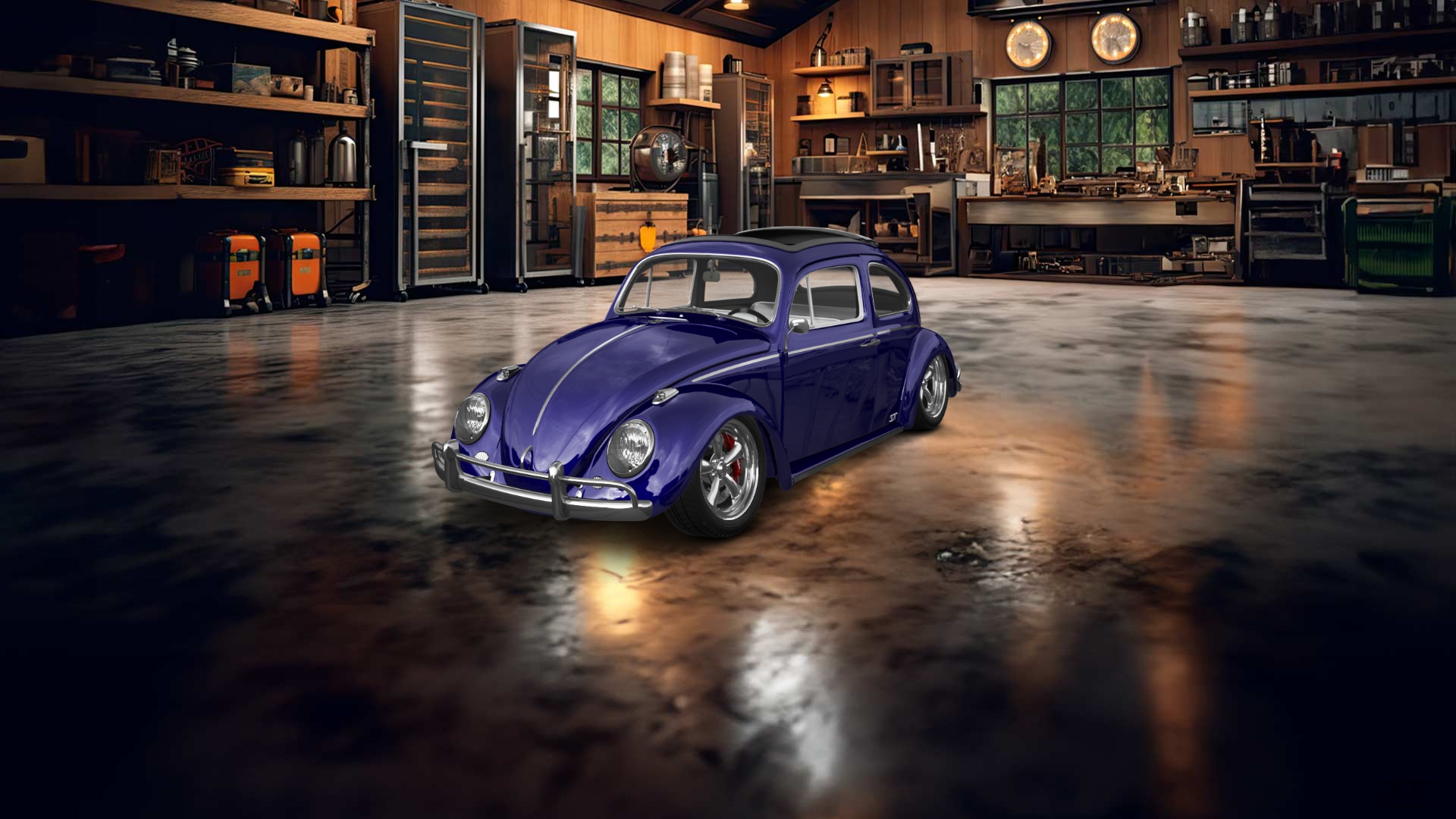 Volkswagen Beetle Saloon 1964 tuning