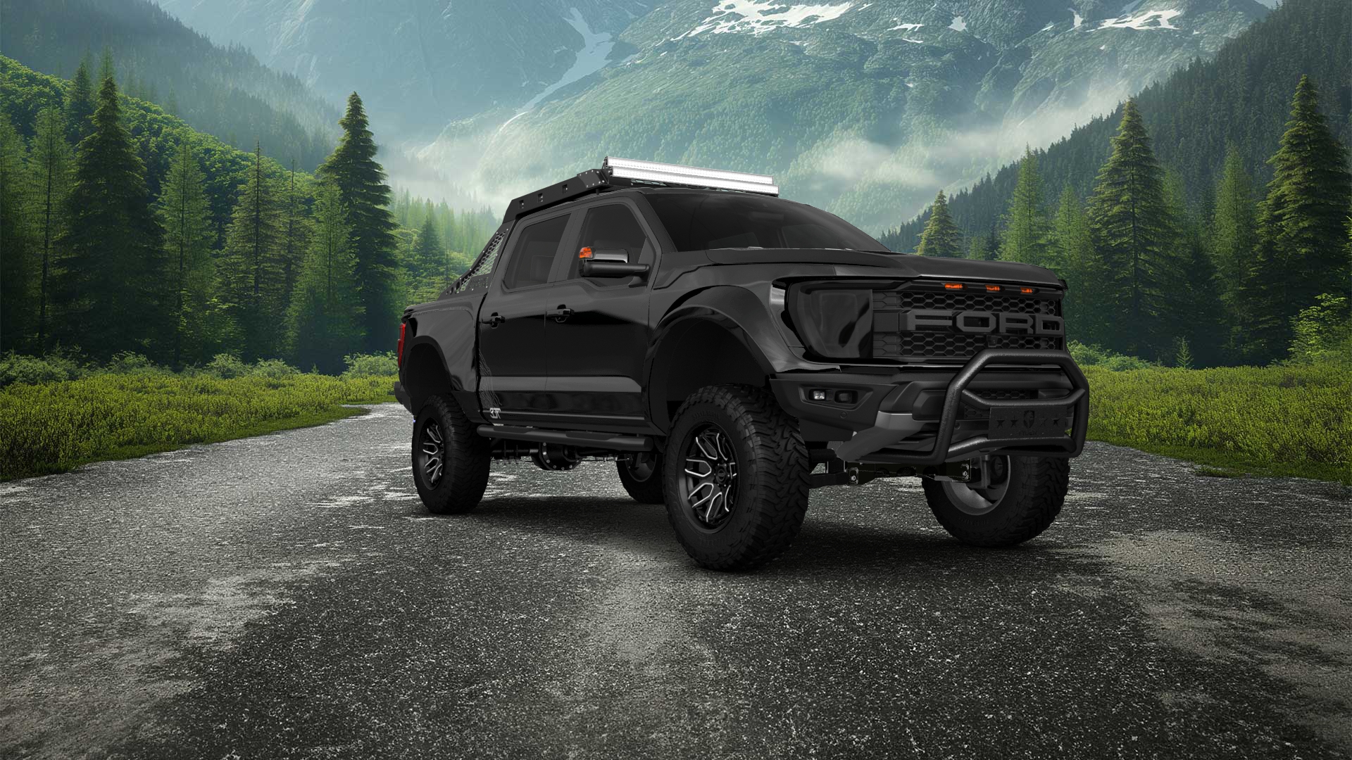 Ford F-150 Raptor 4 Door pickup truck 2021