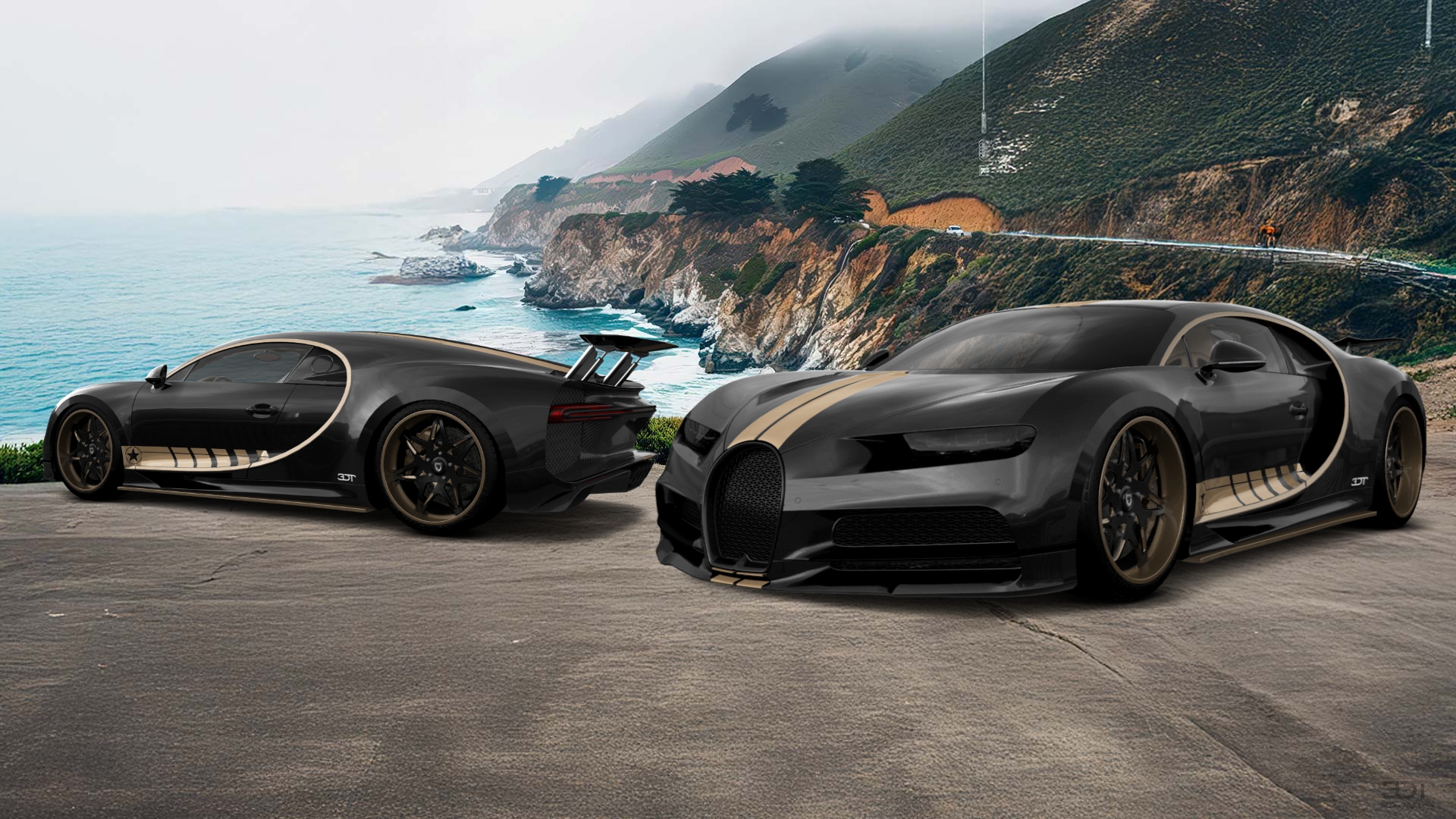 Bugatti Chiron 2 Door Coupe 2016 tuning