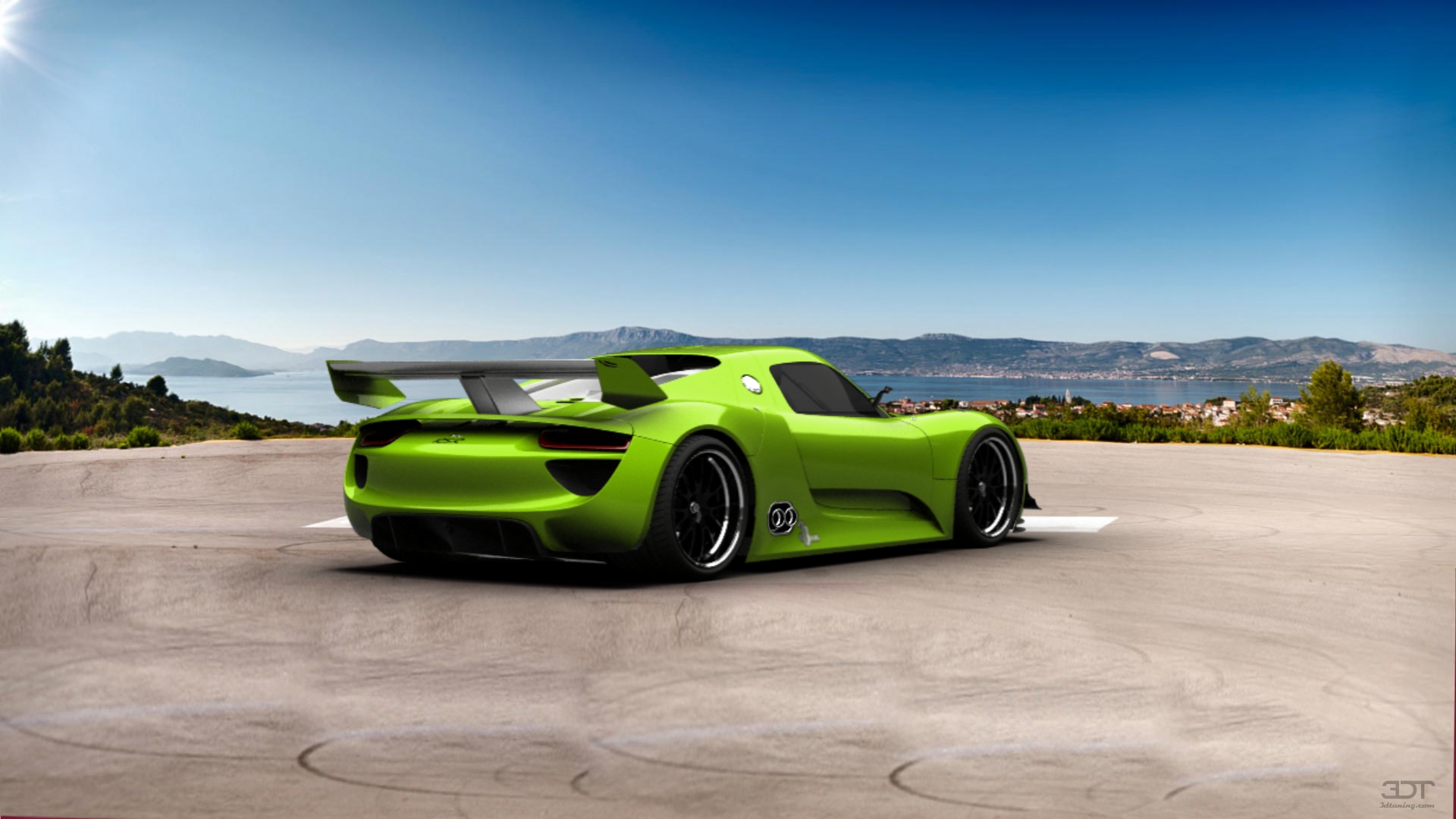 Porsche 918 RSR Coupe 2012 tuning