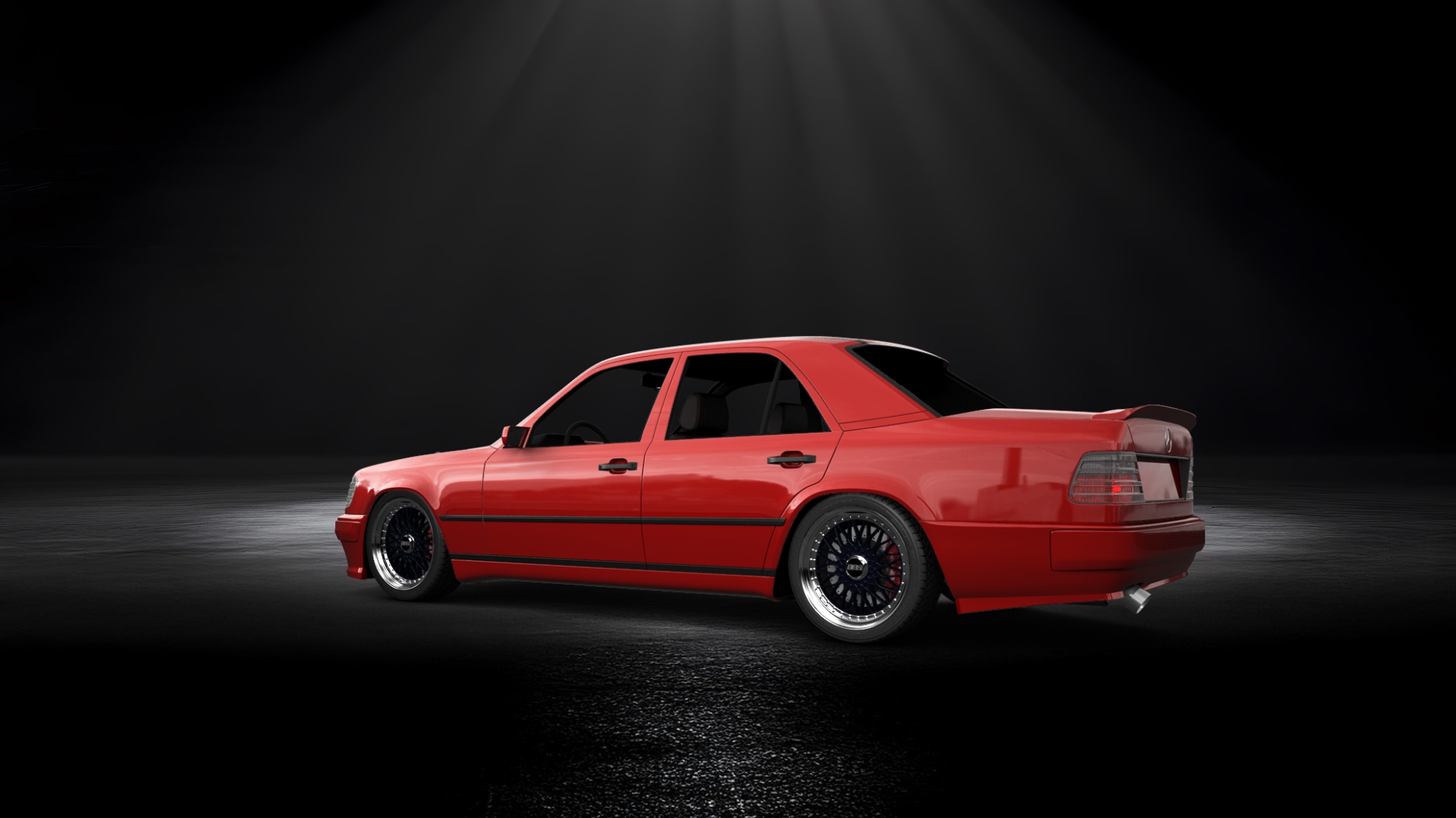 Mercedes E-Class Sedan 1984 tuning