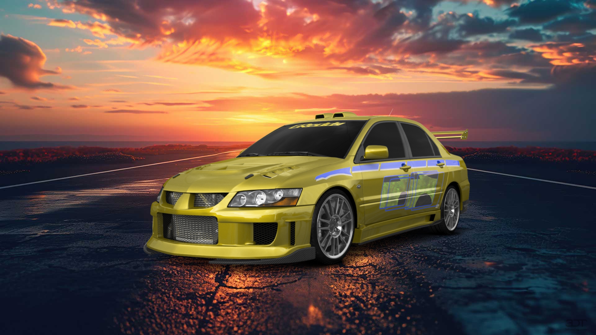 Mitsubishi Lancer Evo IX 4 Door Saloon 2005