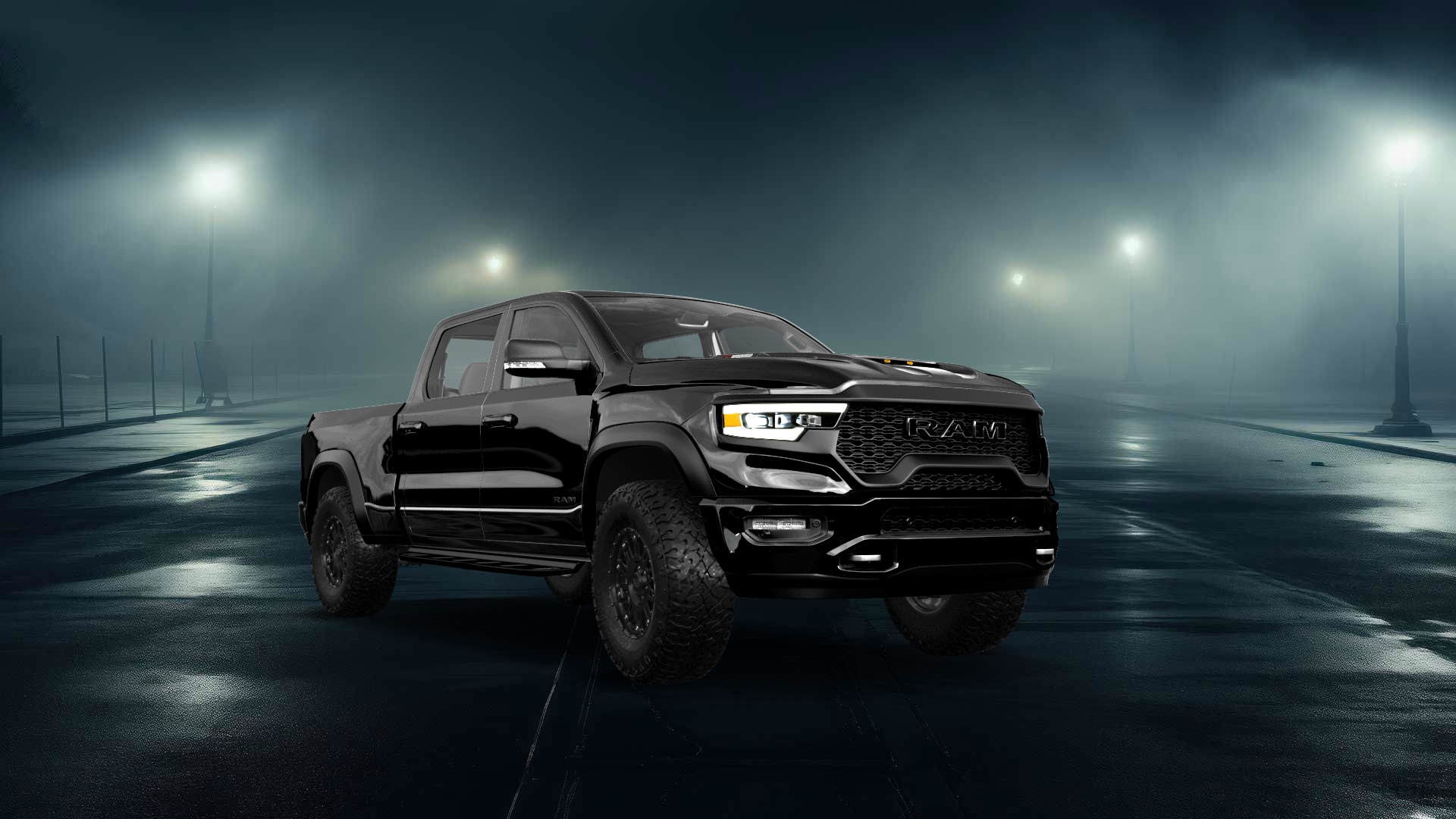 Dodge Ram 1500 TRX 4 Door pickup truck 2021