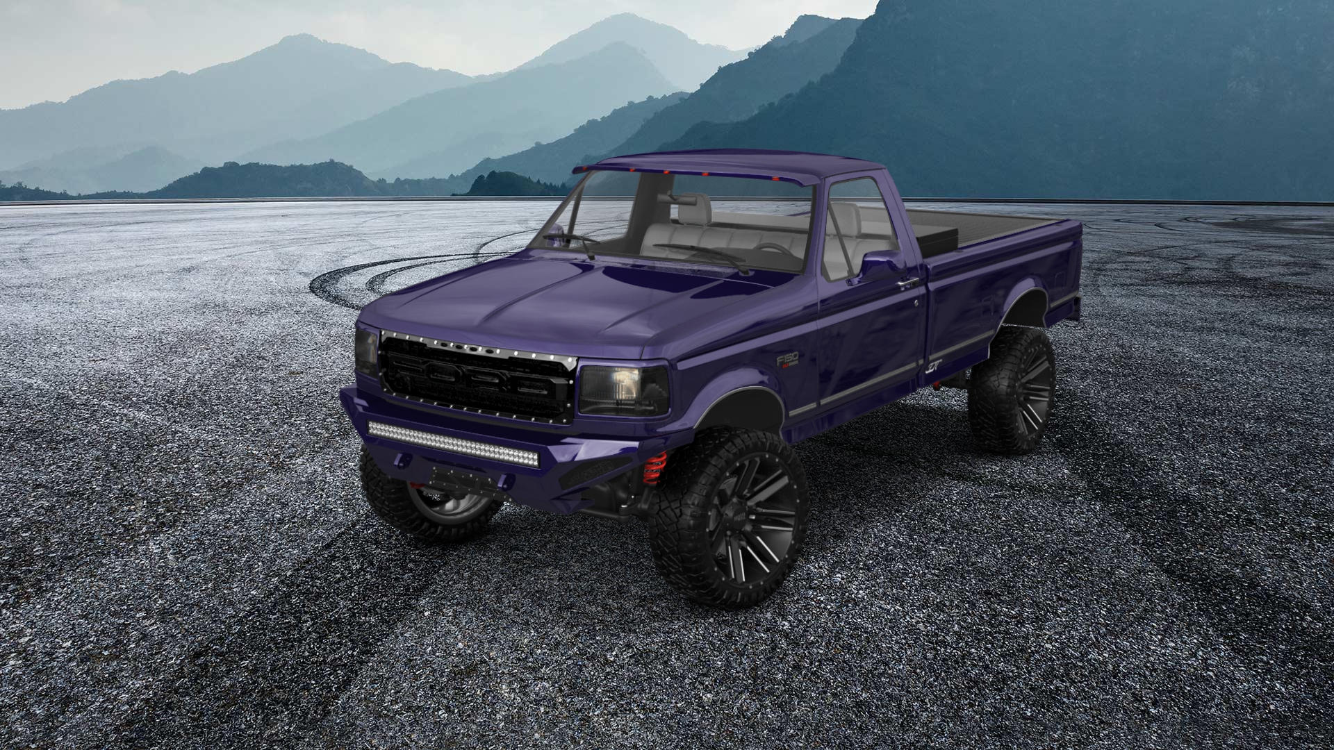 Ford F-150 Regular Cab 2 Door pickup truck 1992 tuning