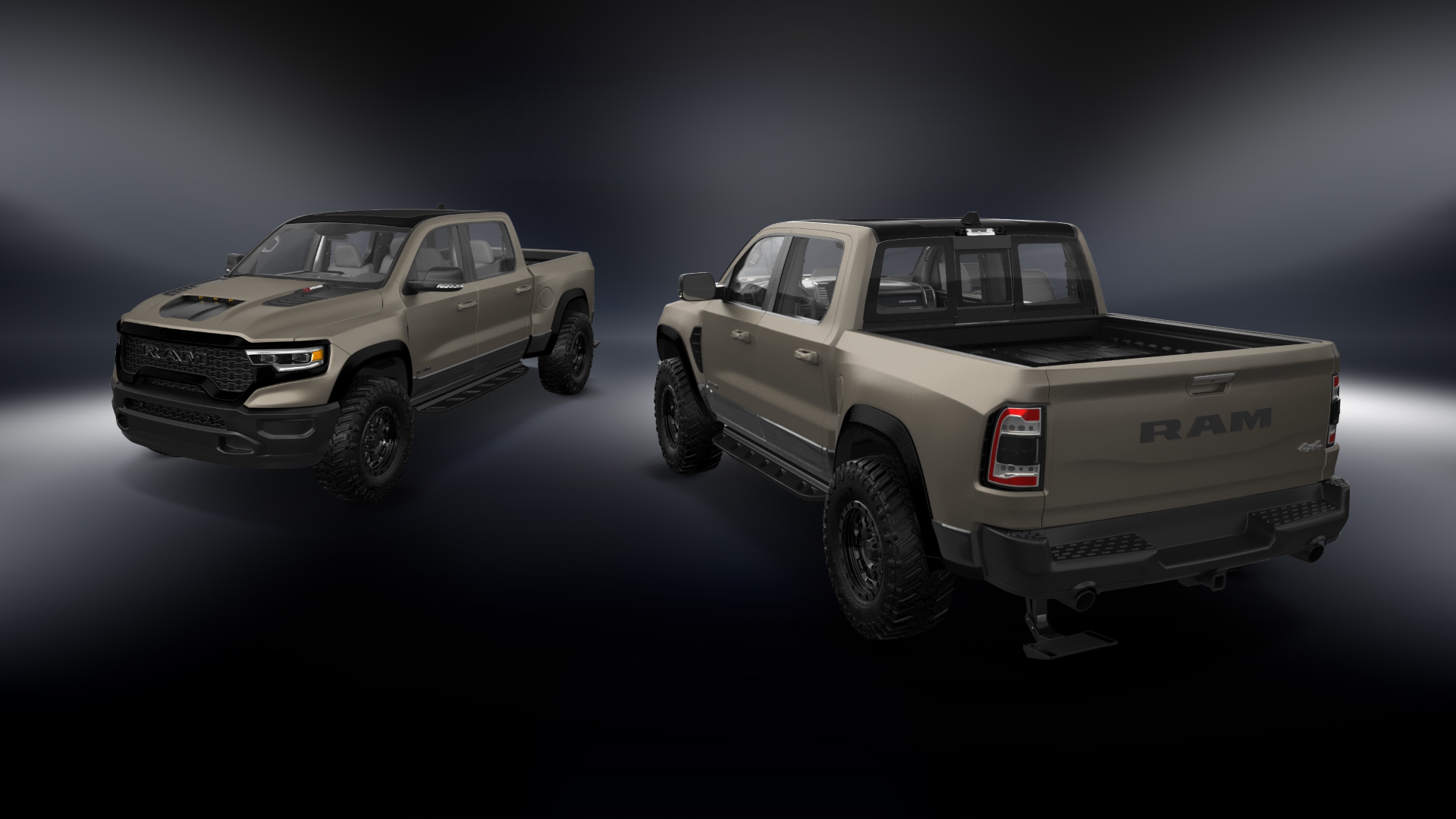 Dodge Ram 1500 TRX 4 Door pickup truck 2021