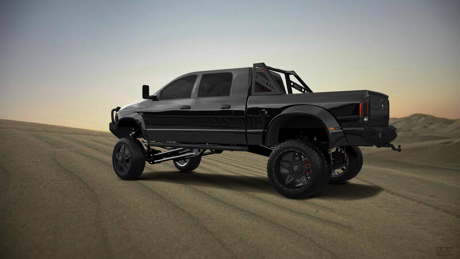 Dodge Ram 3500 Dually 4 Door pickup truck 2007