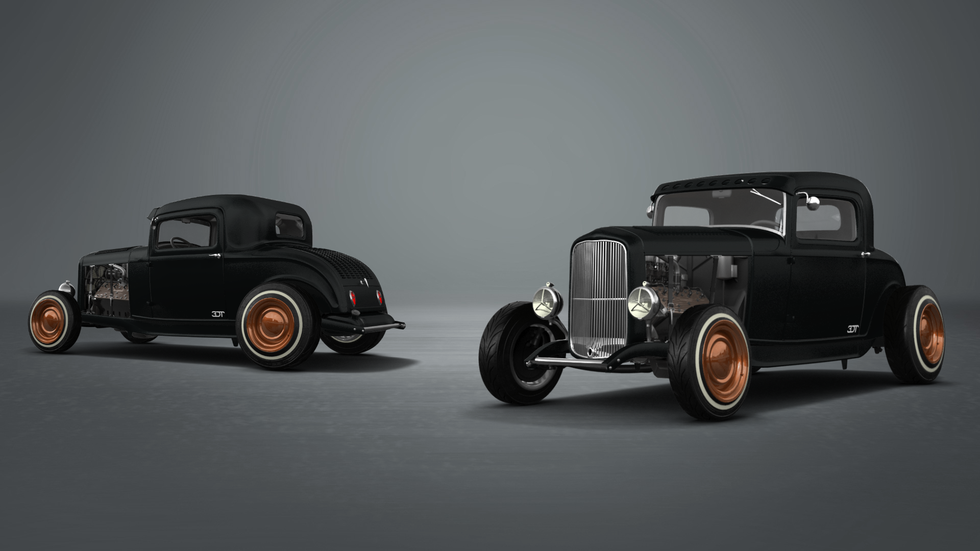 Ford Model B Deluxe 2 Door Coupe 1932 tuning