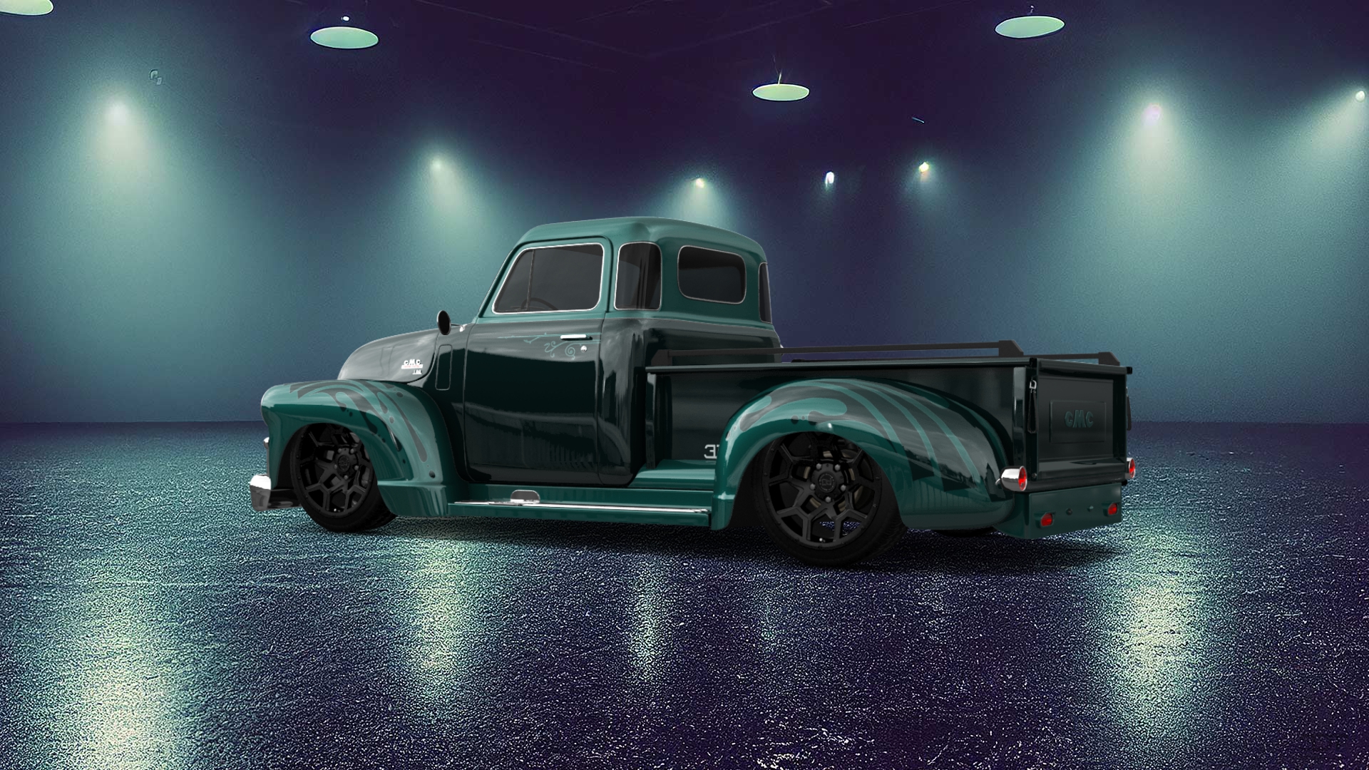 GMC 100 Stepside 2 Door pickup truck 1954