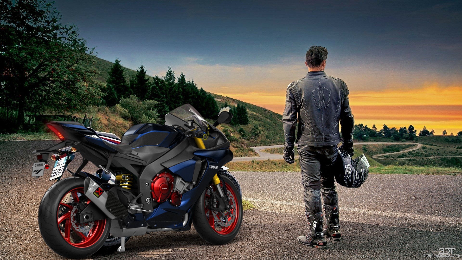 Yamaha YZF R1 Sport Bike 2015