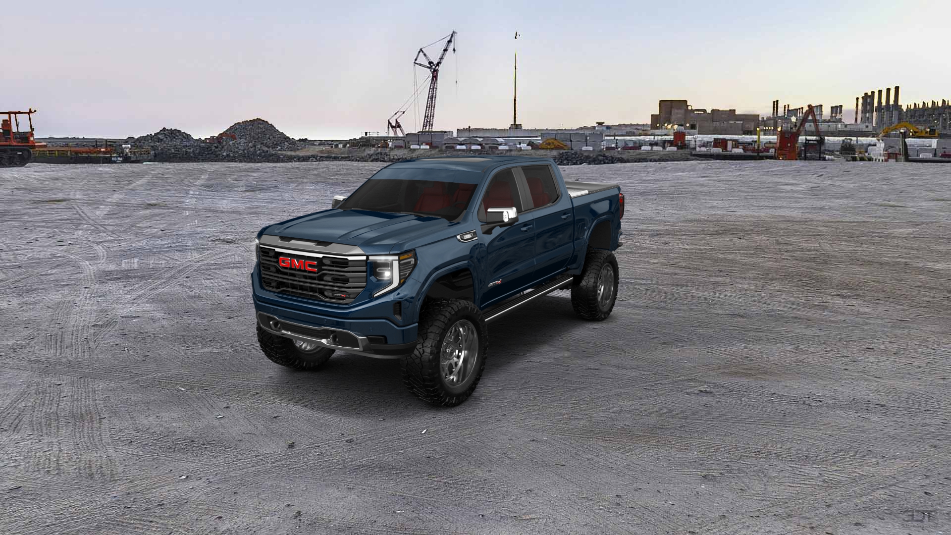 GMC Sierra 1500 Crew Cab 5.8 ft box 4 Door pickup truck 2023 tuning