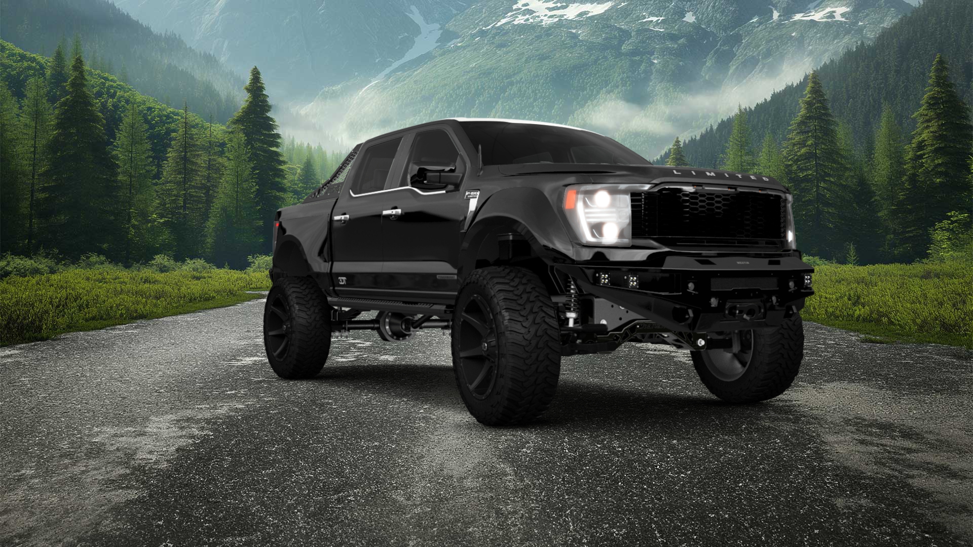 Ford F-150 SuperCrew 4 Door pickup truck 2021