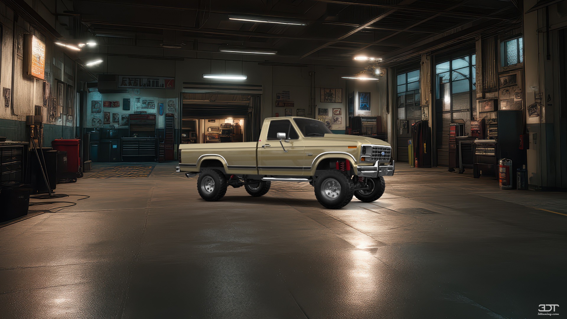 Ford F-150 2 Door pickup truck 1986 tuning