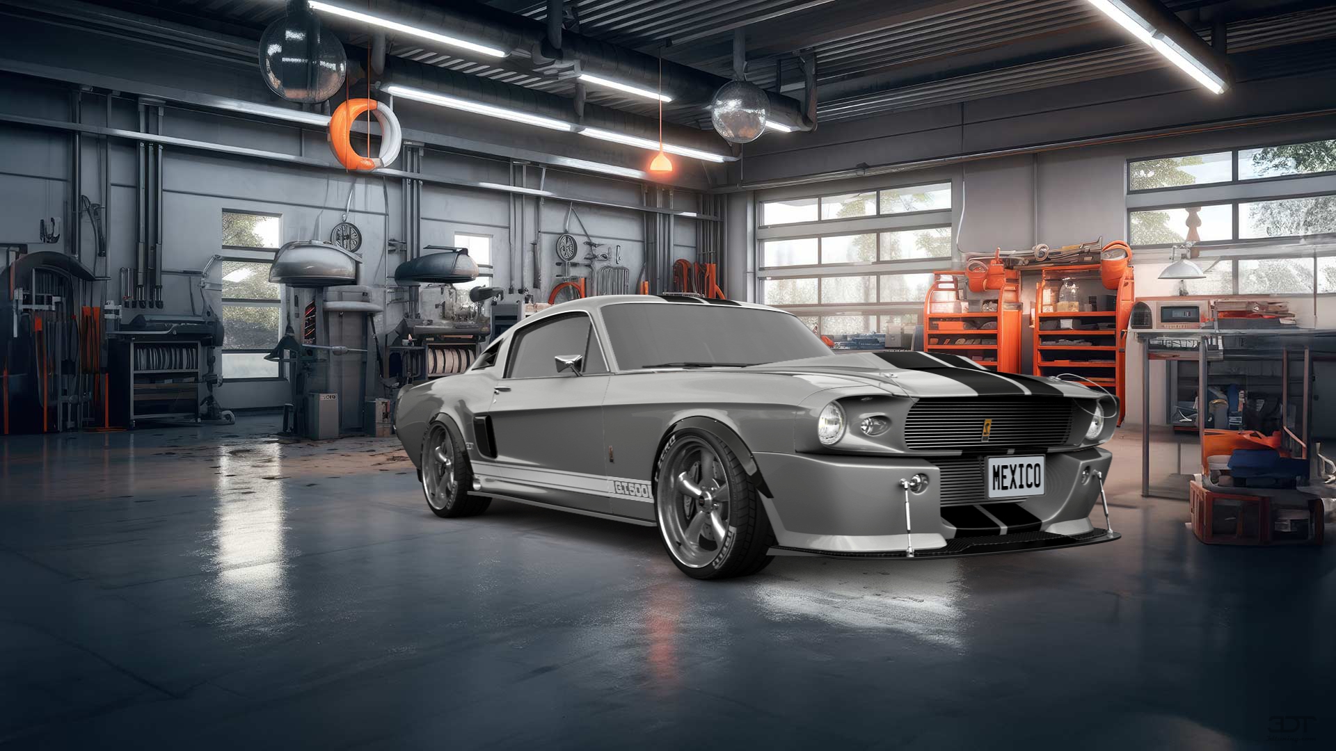 Mustang GT500 2 Door Coupe 1968