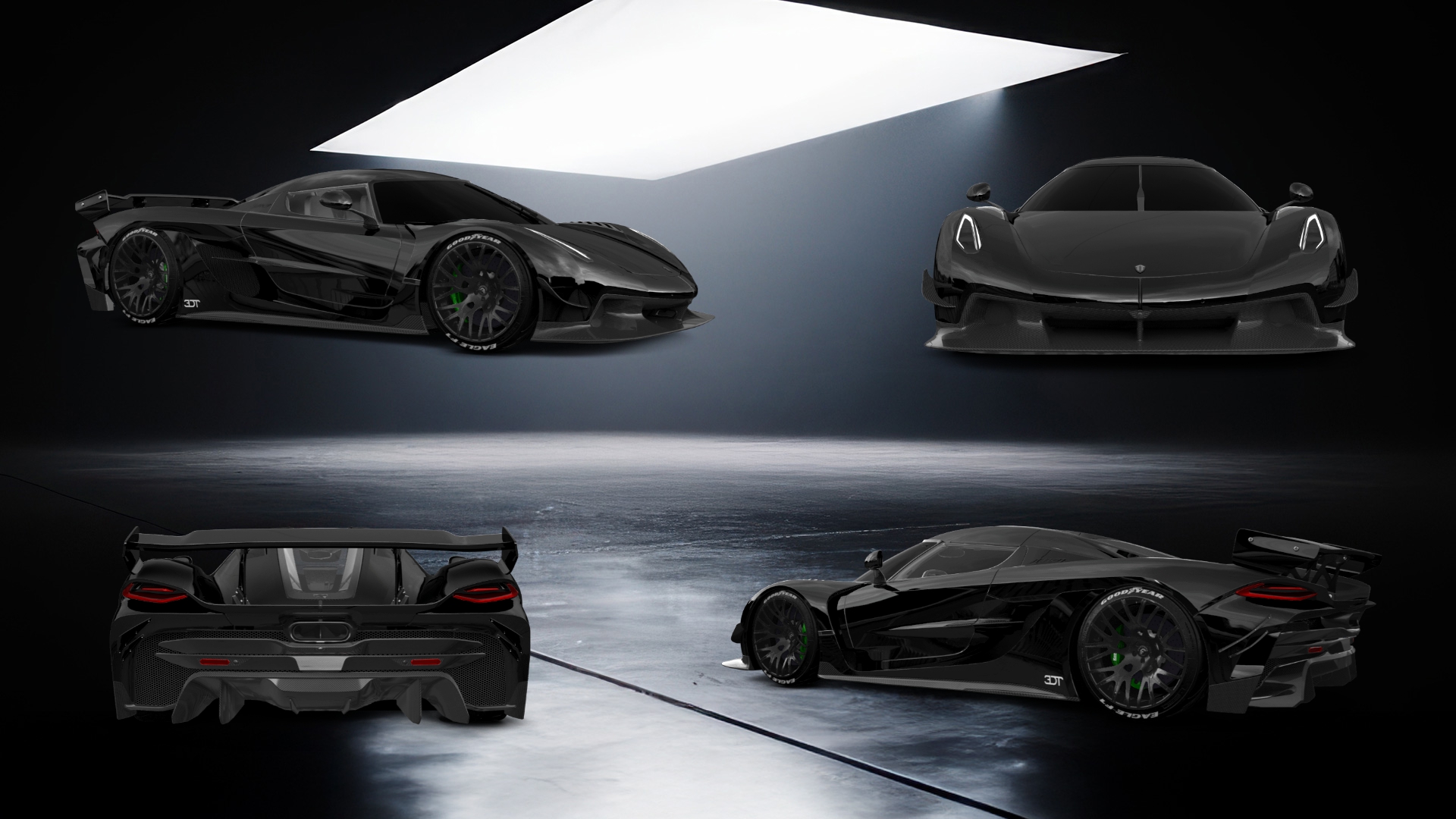 Koenigsegg Jesko 2 door targa top 2020 tuning