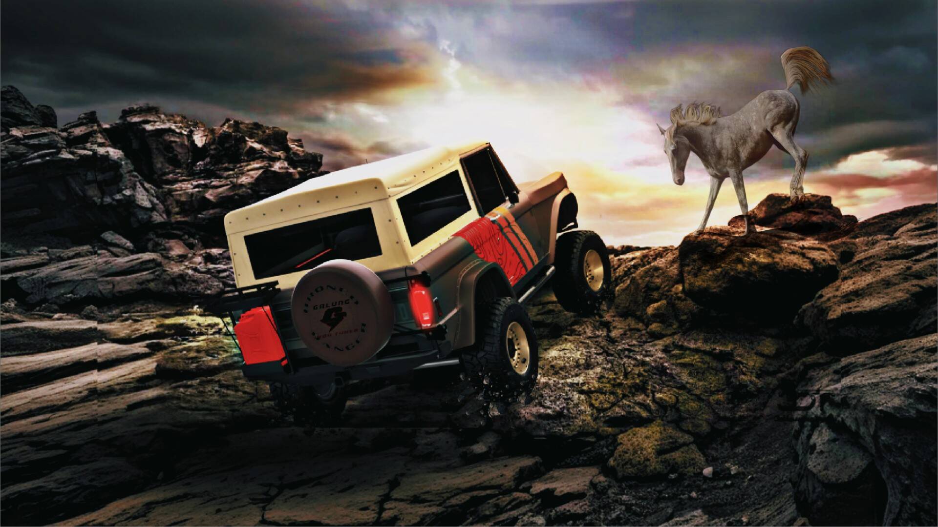 Ford Bronco 3 Door SUV 1965