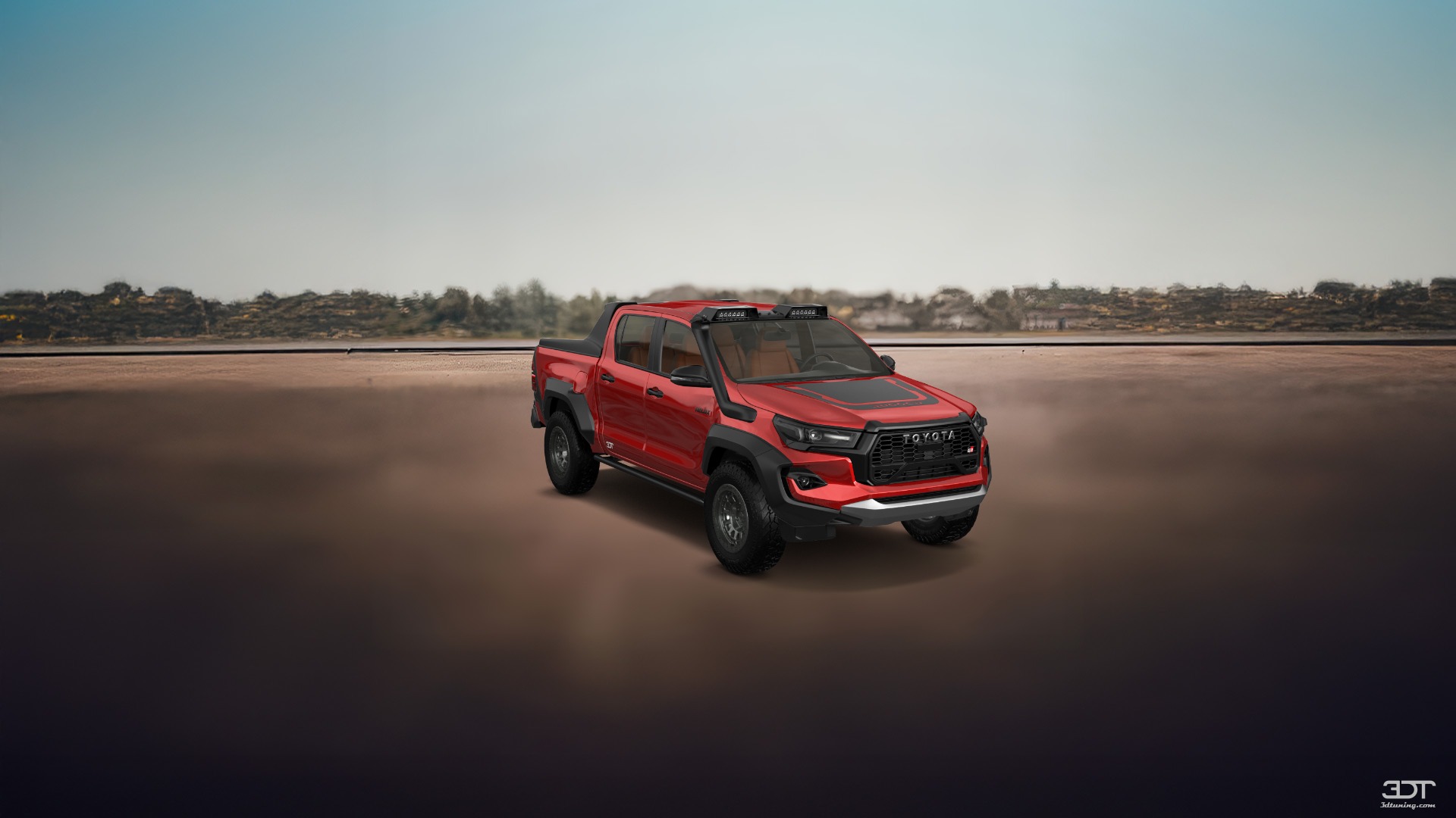 Toyota Hilux Double Cab 4 Door pickup truck 2015 tuning