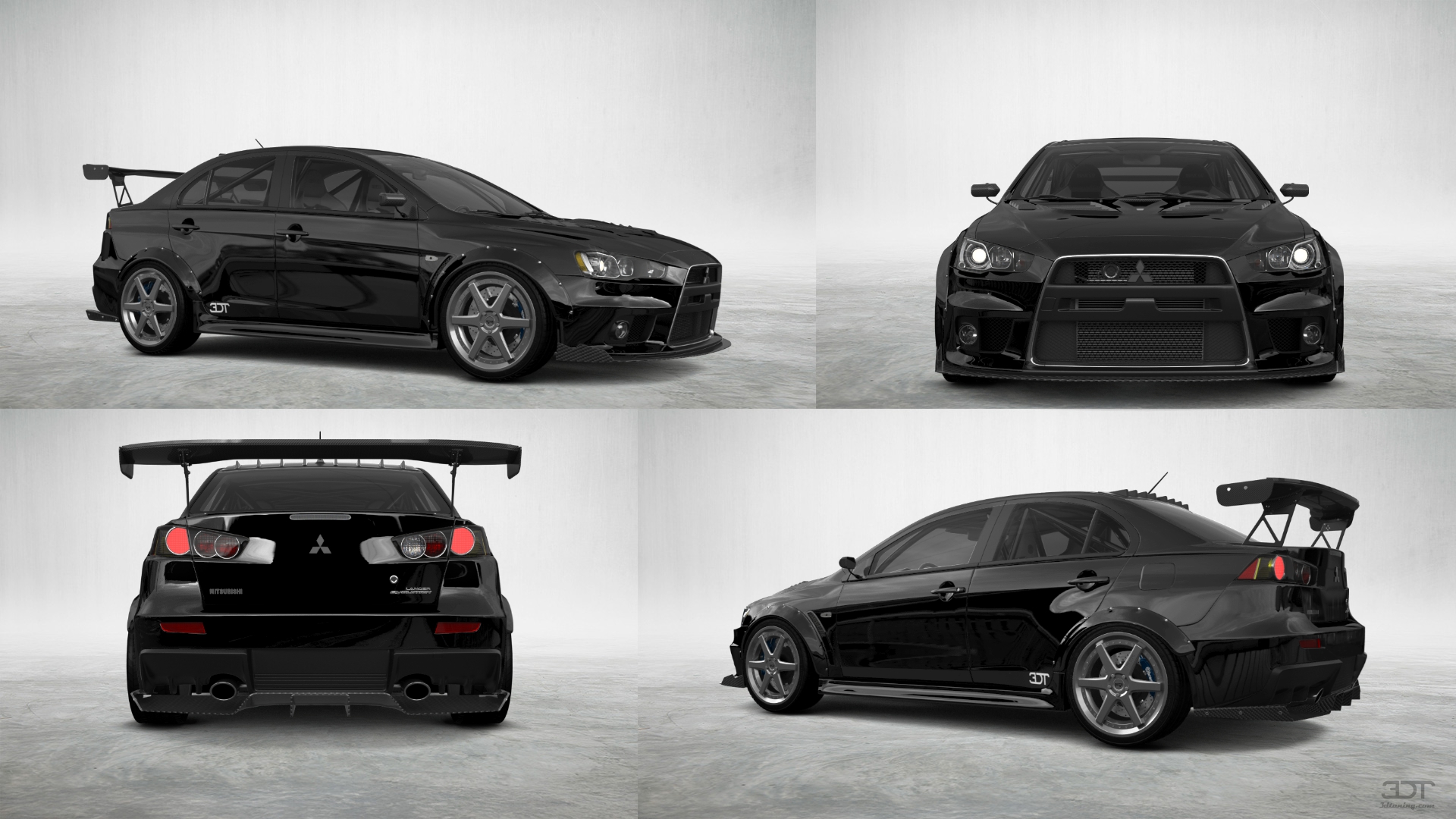 Mitsubishi Lancer Evolution X Sedan 2008 tuning