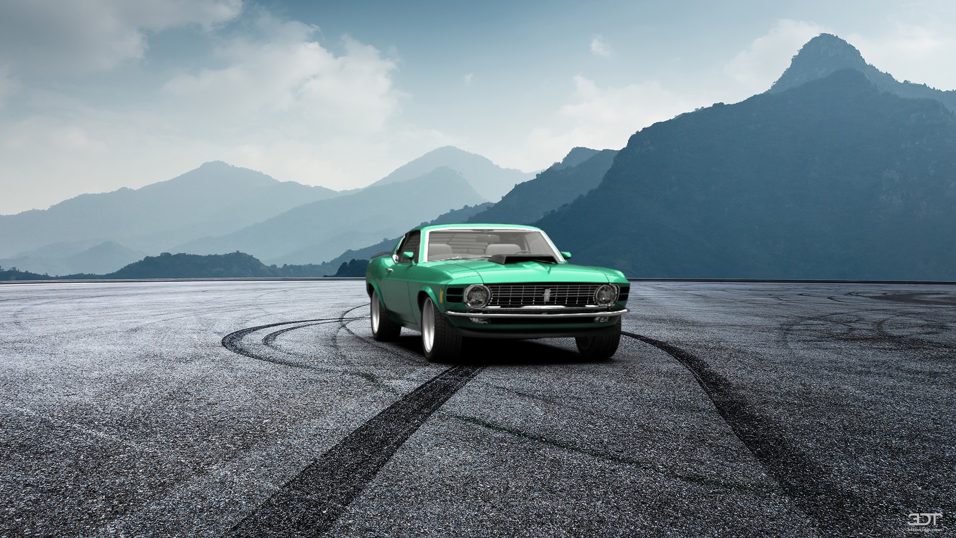 Mustang Boss 429 Coupe 1969 tuning