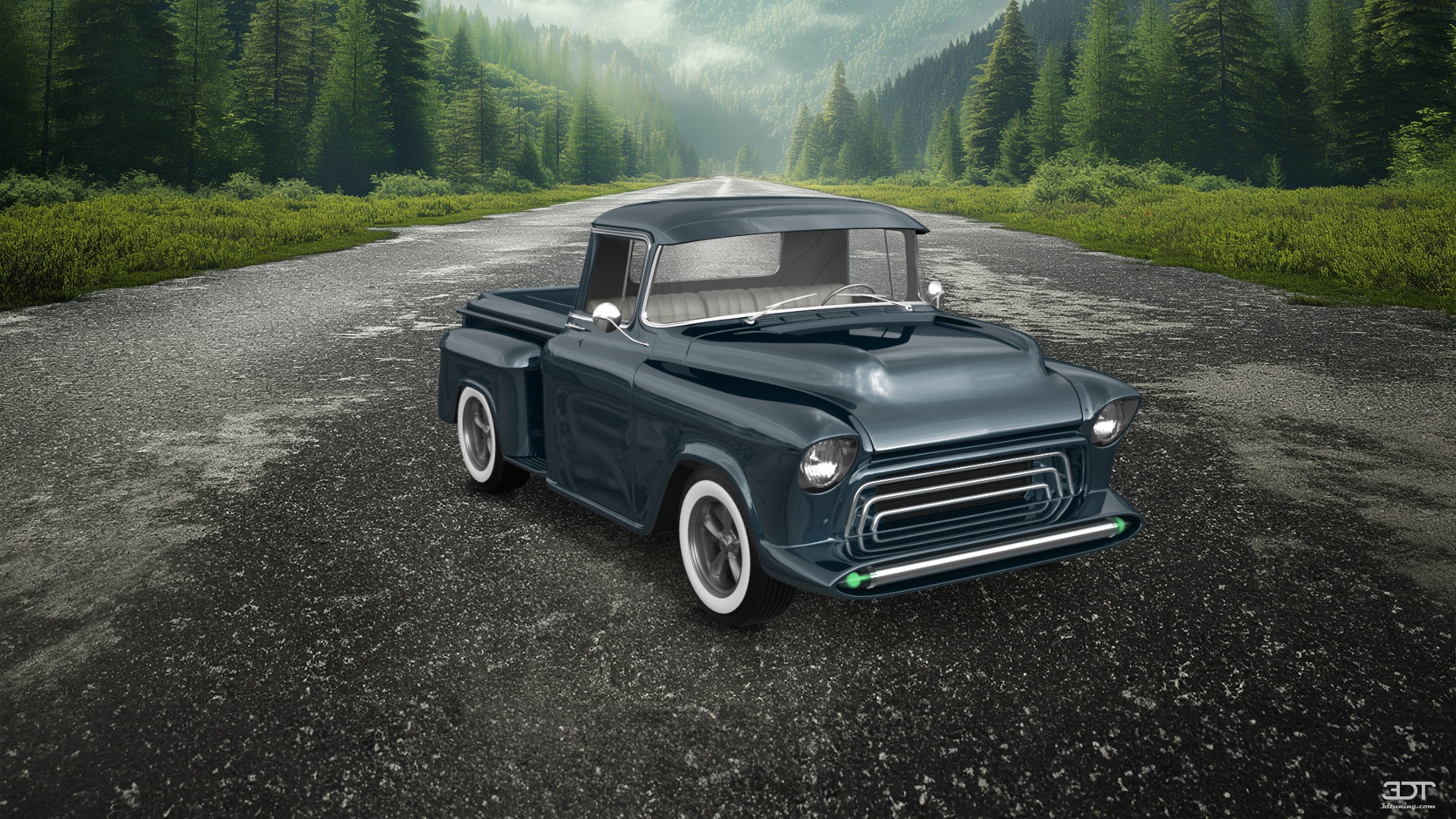 GMC 100 Stepside 2 Door pickup truck 1957