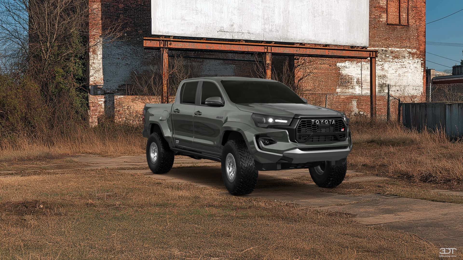 Toyota Hilux Double Cab 4 Door pickup truck 2015 tuning