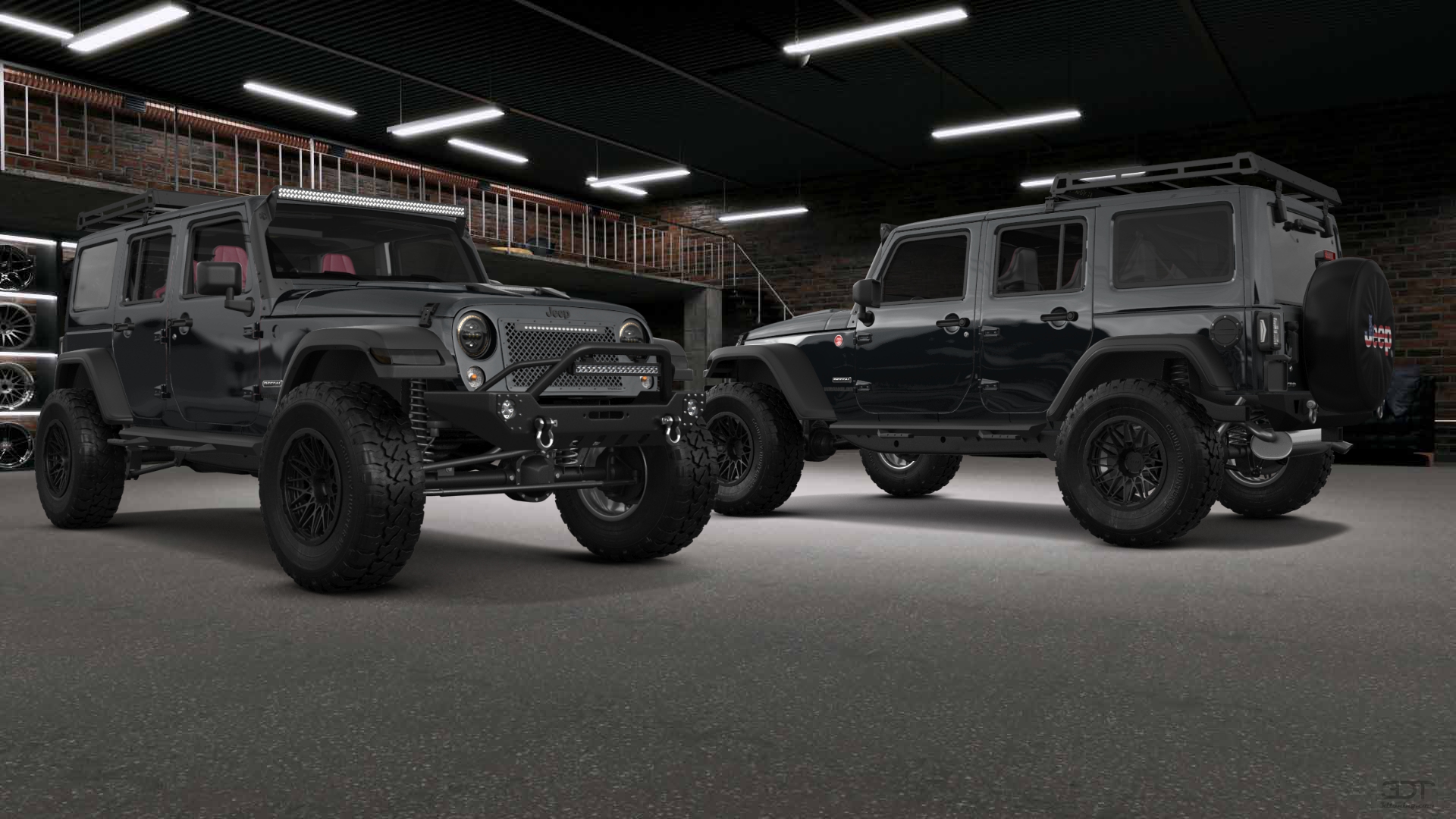 Jeep Wrangler Unlimited JK Rubicon Recon 4 Door SUV 2017 tuning