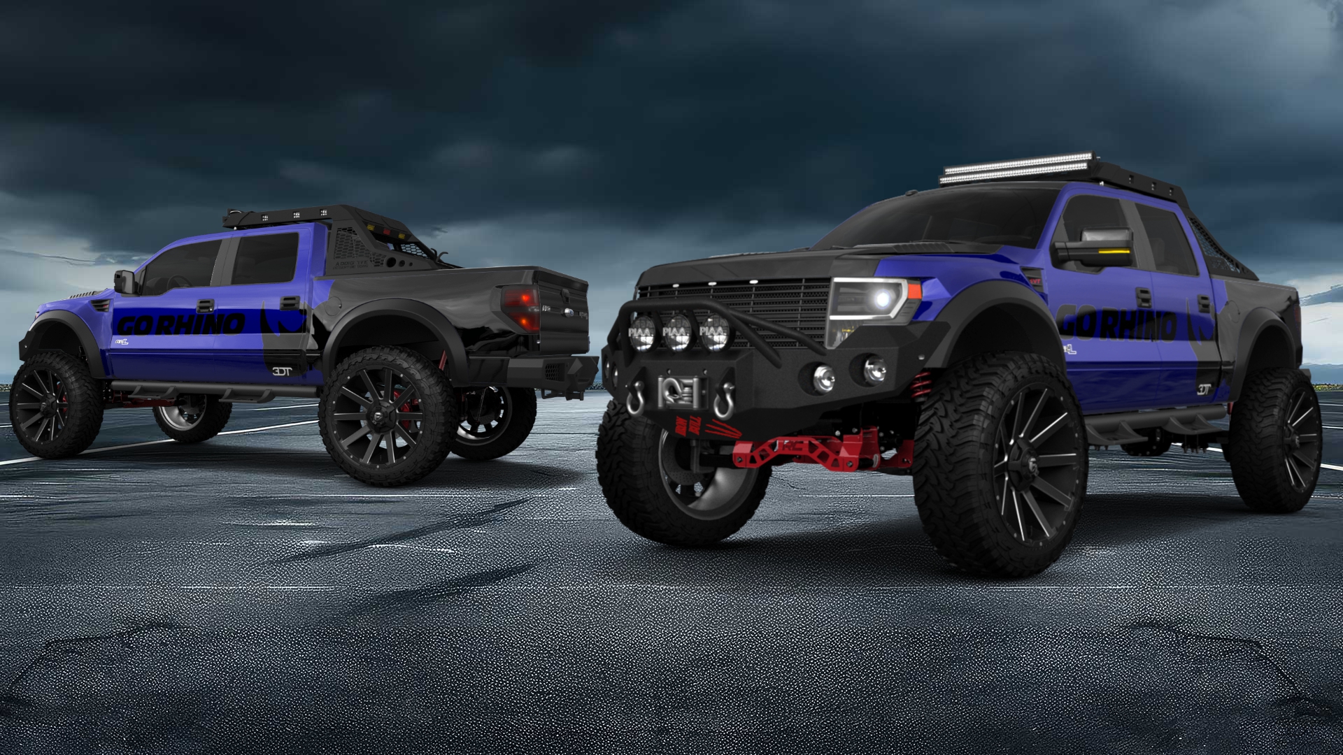 Ford F-150 SVT Raptor 4 Door pickup truck 2013