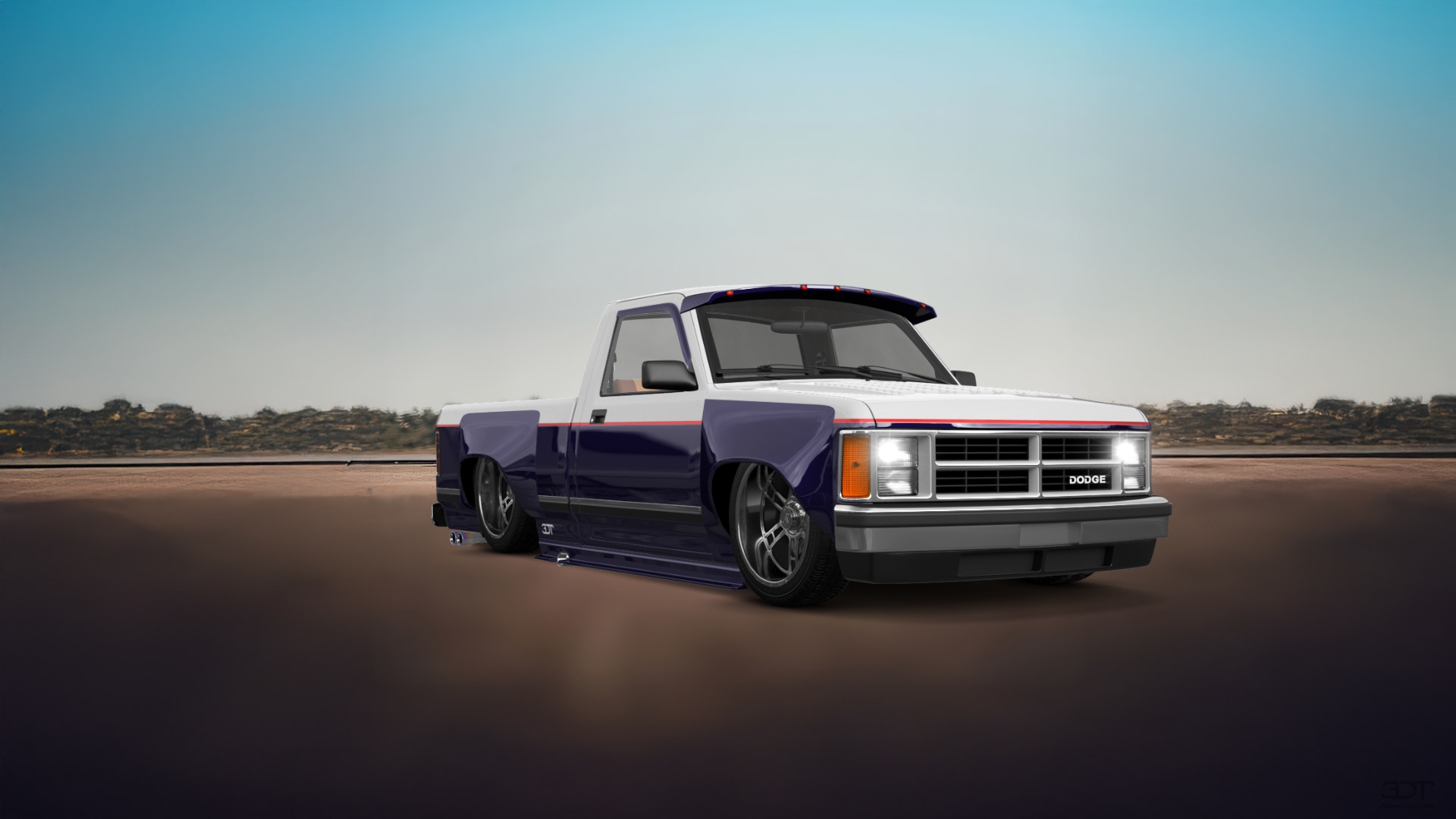 Dodge Dakota Regular Cab 2 Door pickup truck 1987