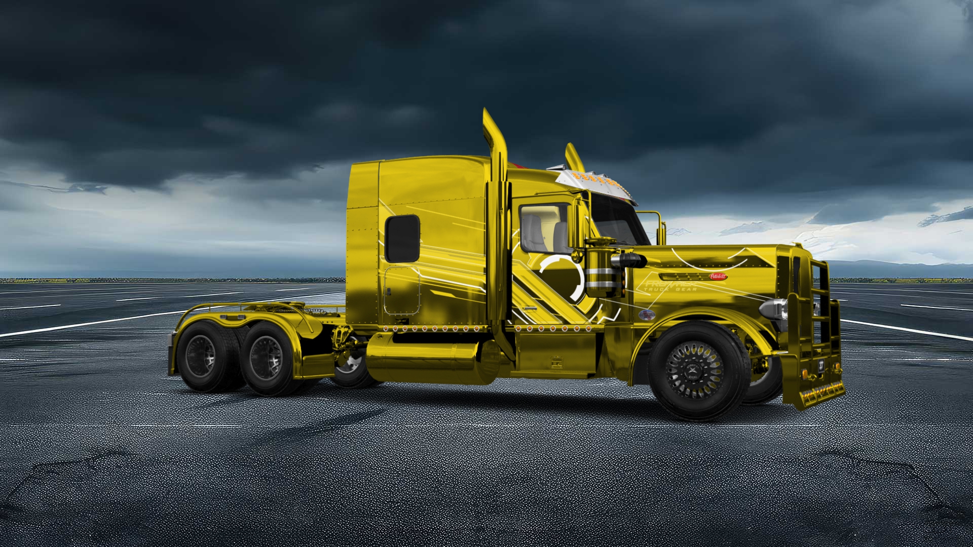 Peterbilt 589 Sleeper Cab Truck 2024 tuning