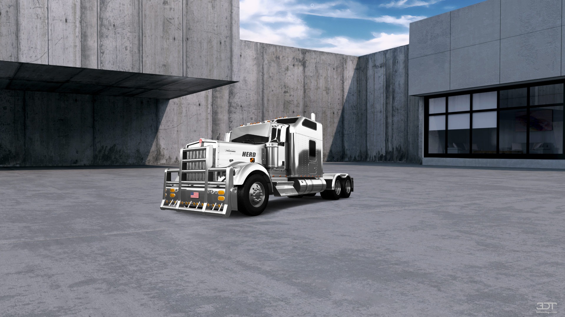 Kenworth W900 Sleeper Cab Truck 2015