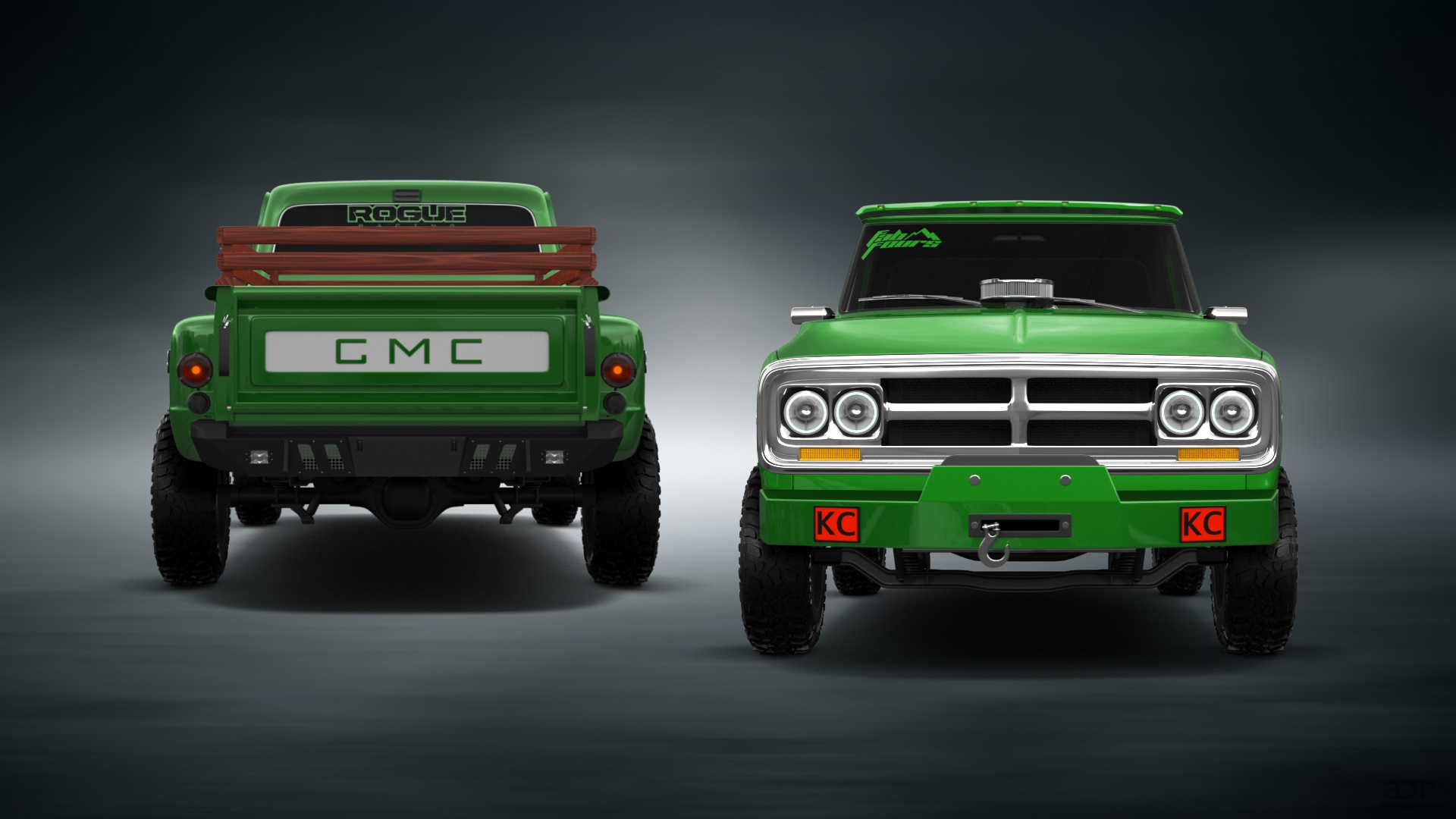 GMC K1500 2 Door pickup truck 1971